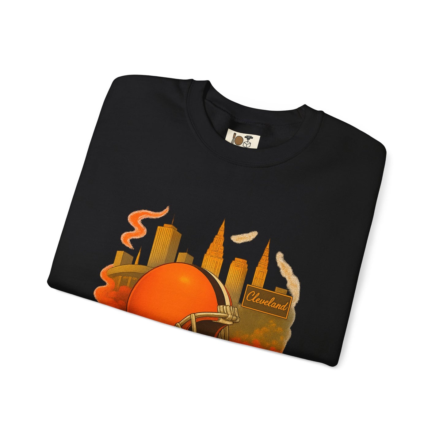 Cleveland Football Crewneck Sweatshirt