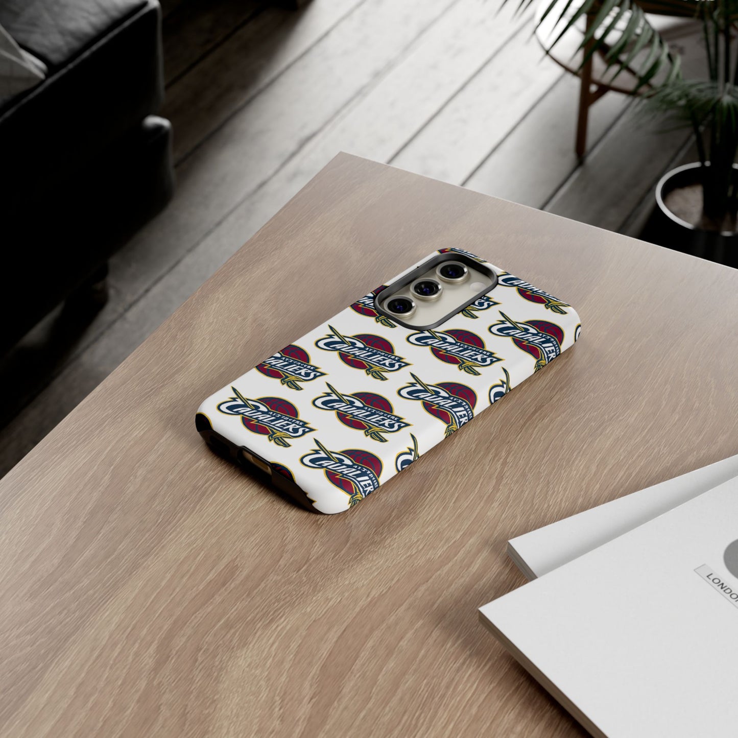 Cleveland Cavaliers Phone Case, Tough Phone Cover, NBA Team Accessory, Sports Fan Gift, Unique Cellphone Protector