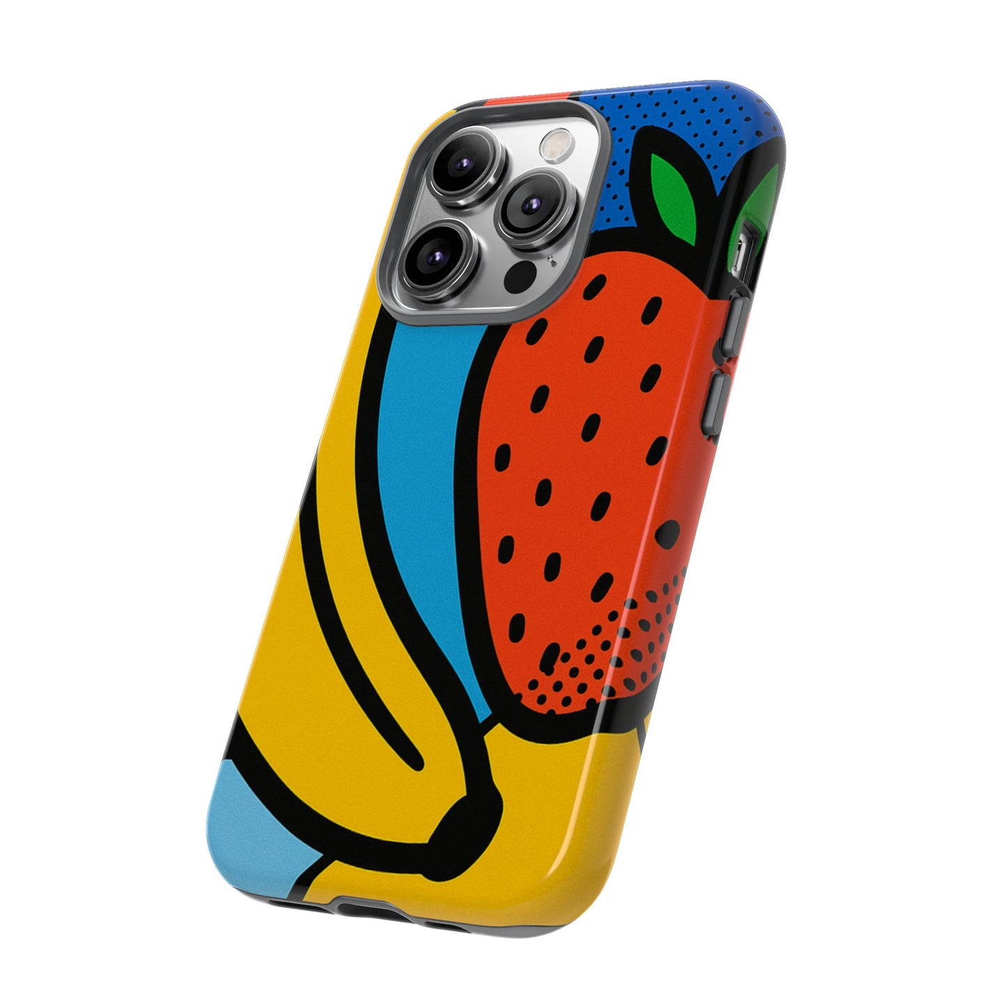 Colorful Fruit Phone Case - Tough Cases - Fun, Vibrant, Unique, Gifts for Friends, Summer Accessories, Trendy Phone Protector