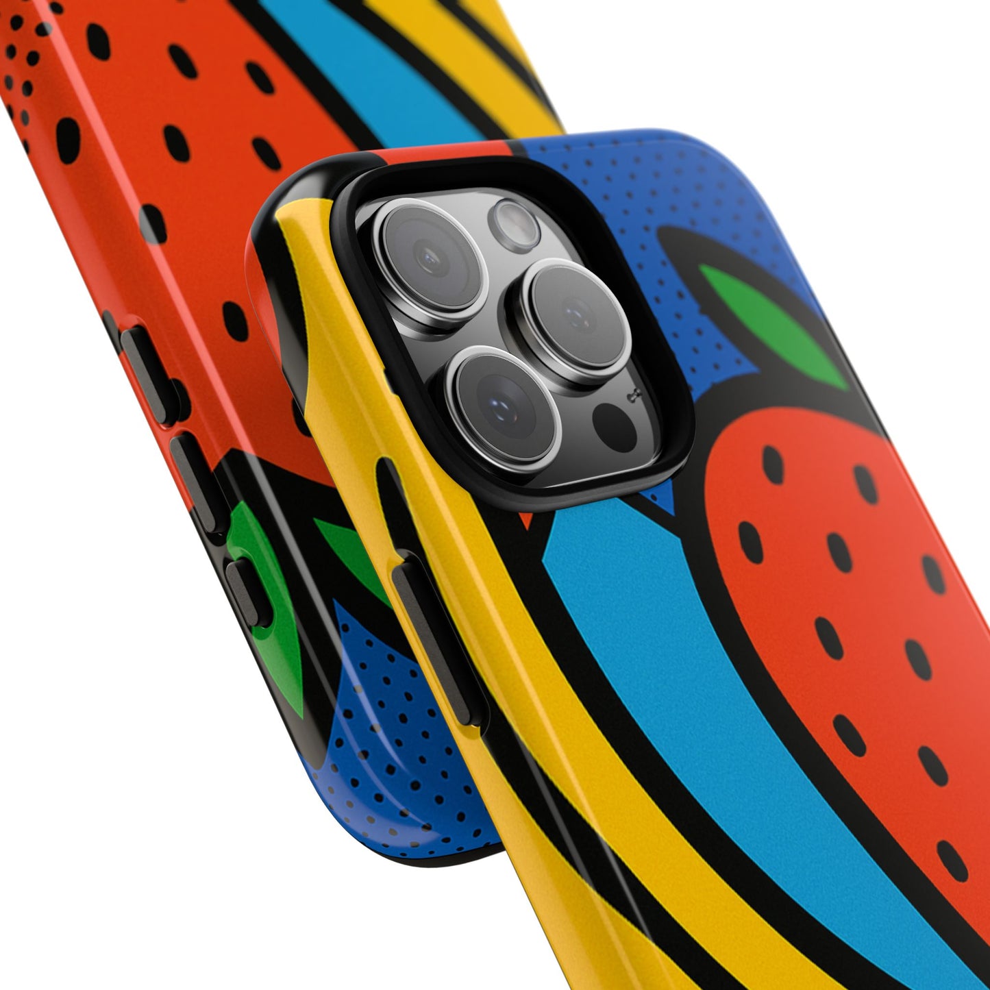 Colorful Fruit Phone Case - Tough Cases - Fun, Vibrant, Unique, Gifts for Friends, Summer Accessories, Trendy Phone Protector