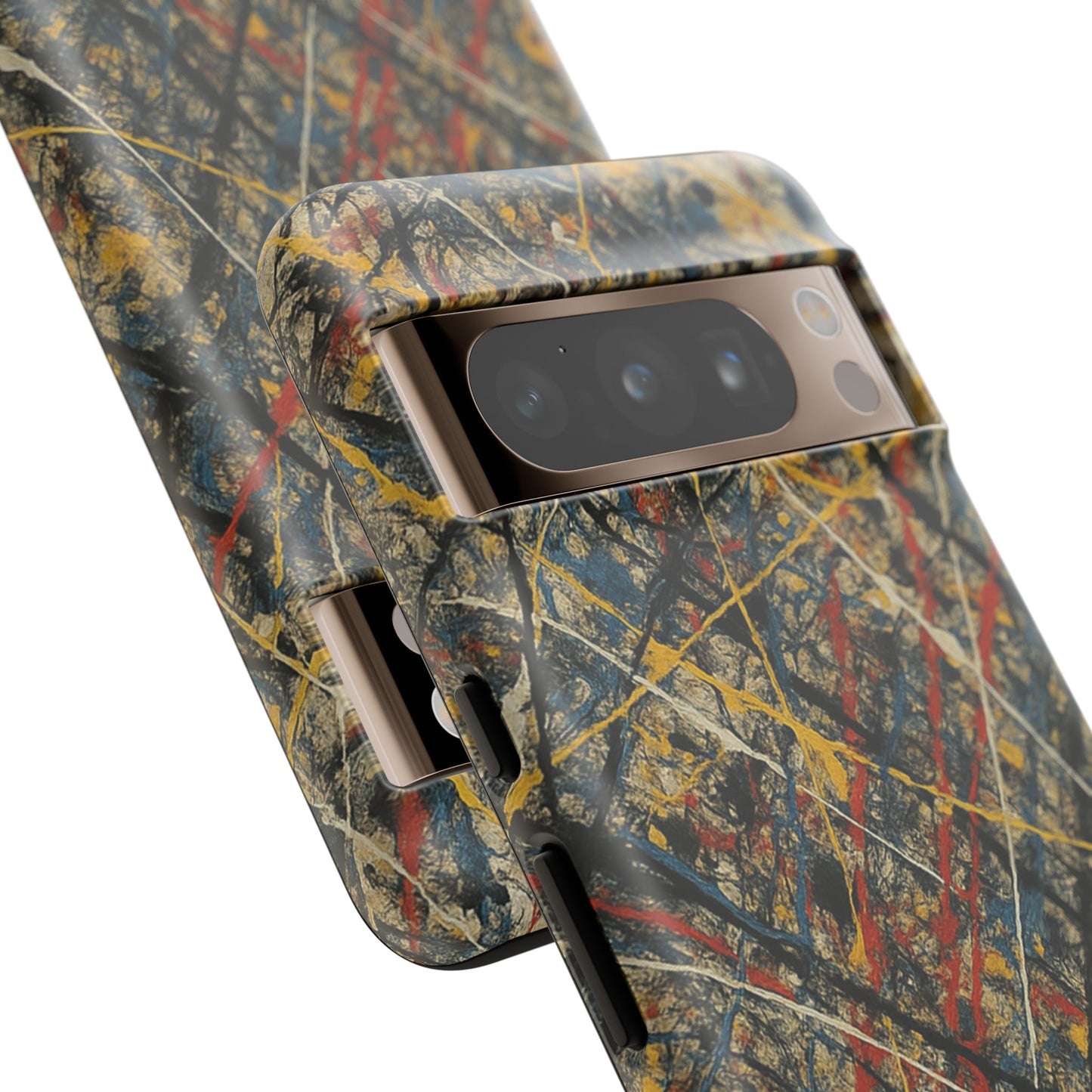 Tough Cases Phone Case - Bold Abstract Design, Stylish Mobile Cover, Unique Gift for Him/Her, Durable Accessory, Trendy Protection