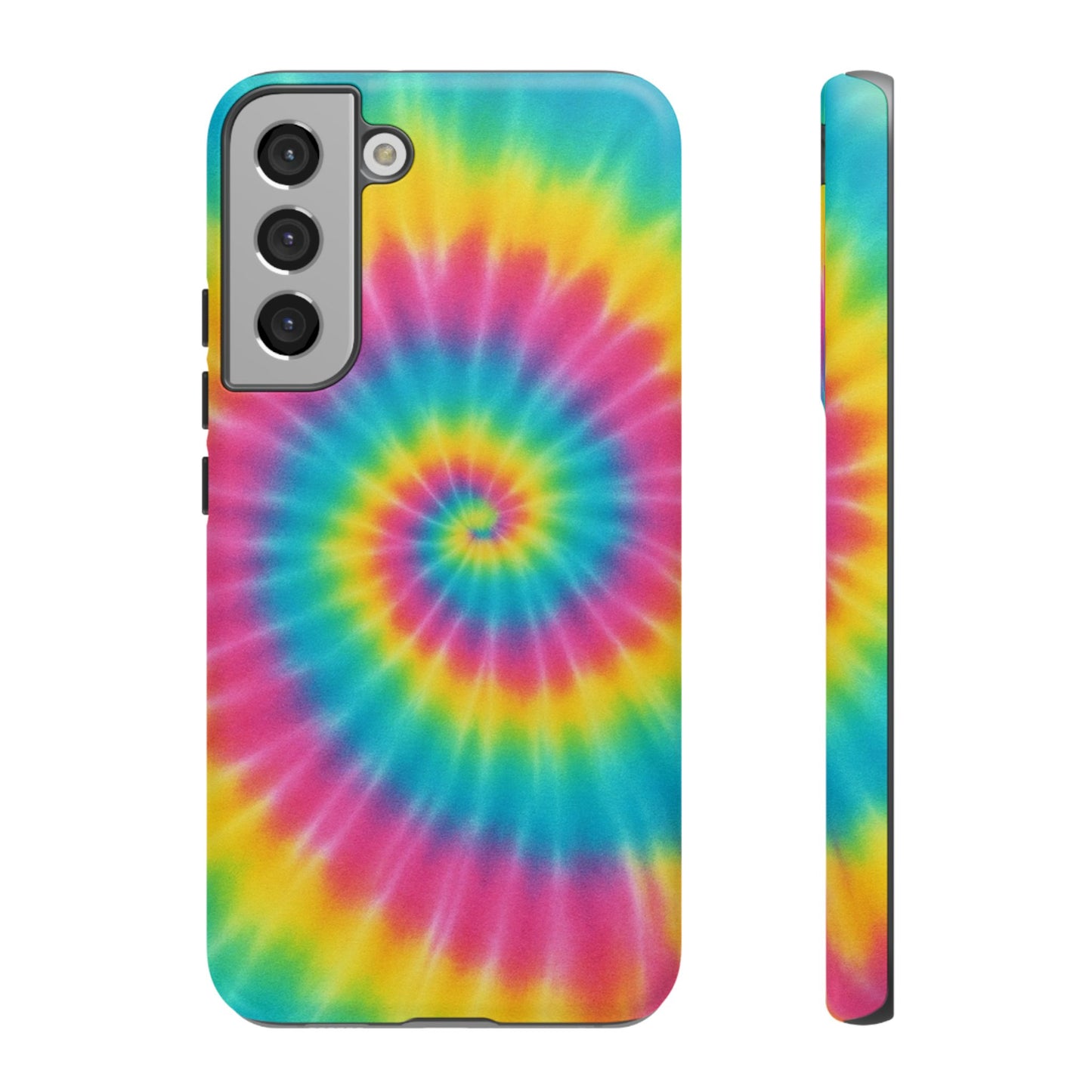 Colorful Tie-Dye Phone Case, Vibrant Phone Cover, Boho Style Accessory, Gift for Teens, Trendy Phone Accessories