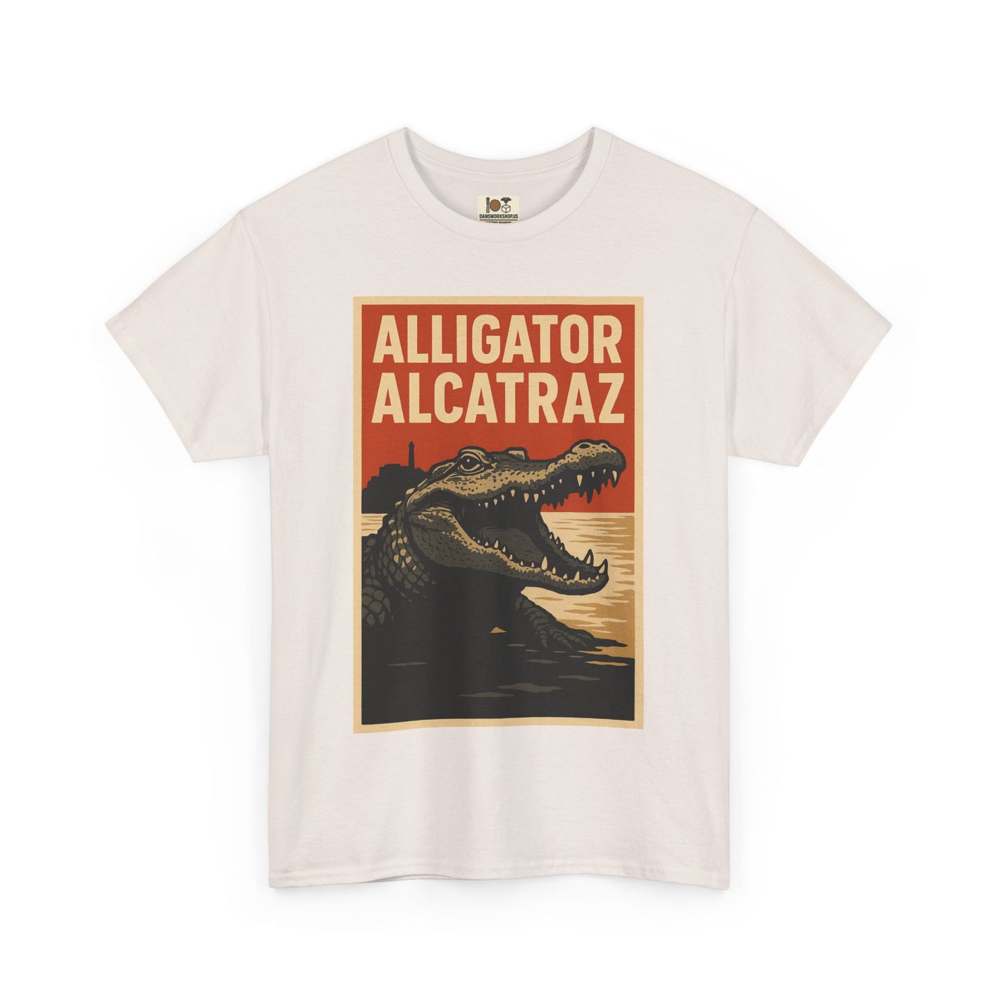 Alligator Alcatraz Graphic Tee - Fun Wildlife Shirt, Gift for Nature Lovers, Unisex Casual Top, Adventure Enthusiasts, Unique Travel [...]