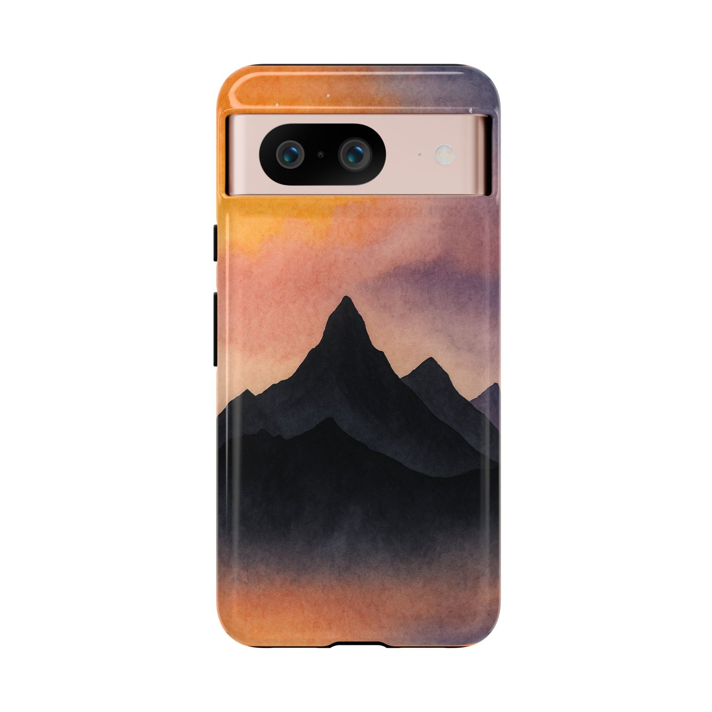 Mountain Sunset Phone Case, Nature Lover's Gift, Adventure Phone Cover, Unique Cellphone Accessories, Outdoor Enthusiast Decor