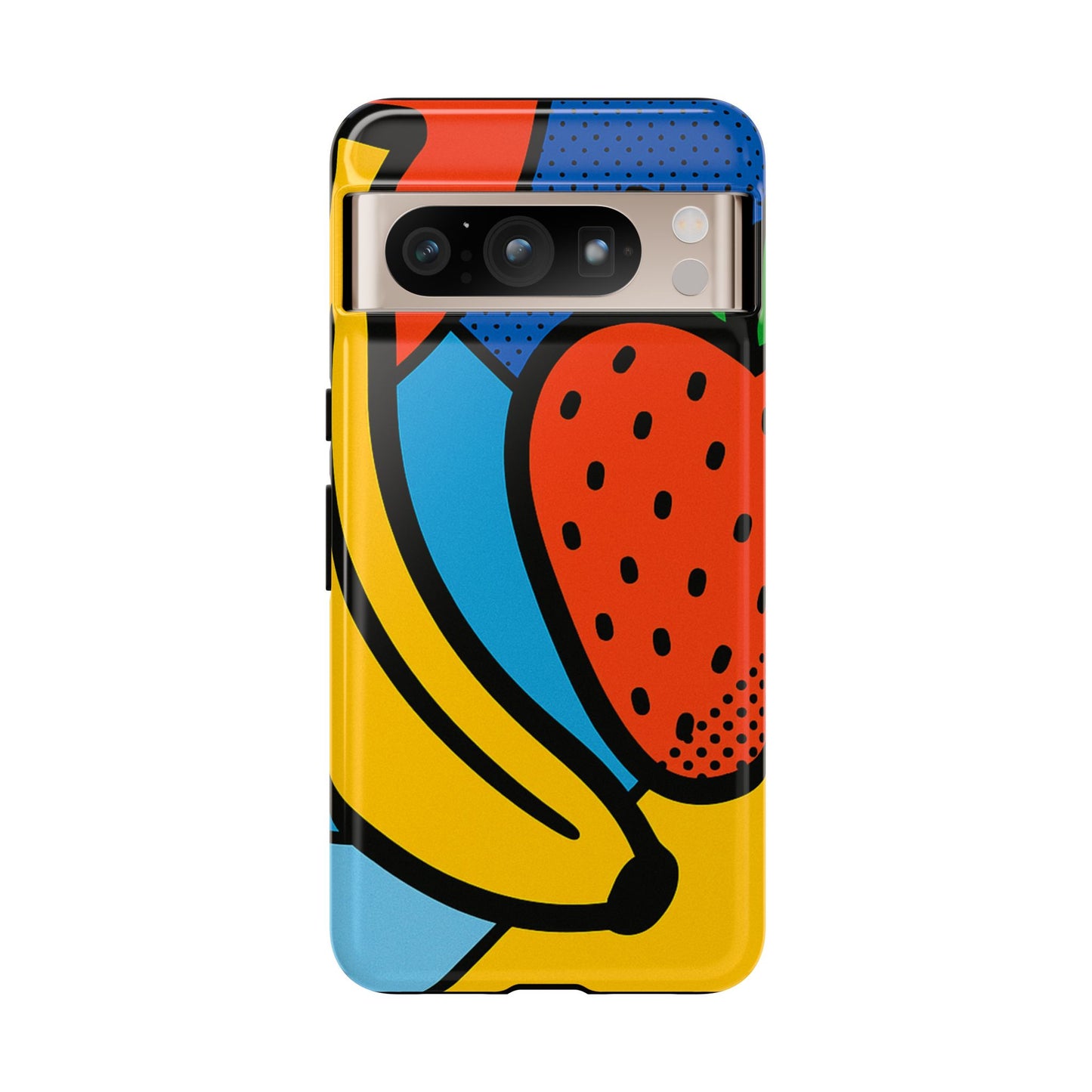 Colorful Fruit Phone Case - Tough Cases - Fun, Vibrant, Unique, Gifts for Friends, Summer Accessories, Trendy Phone Protector