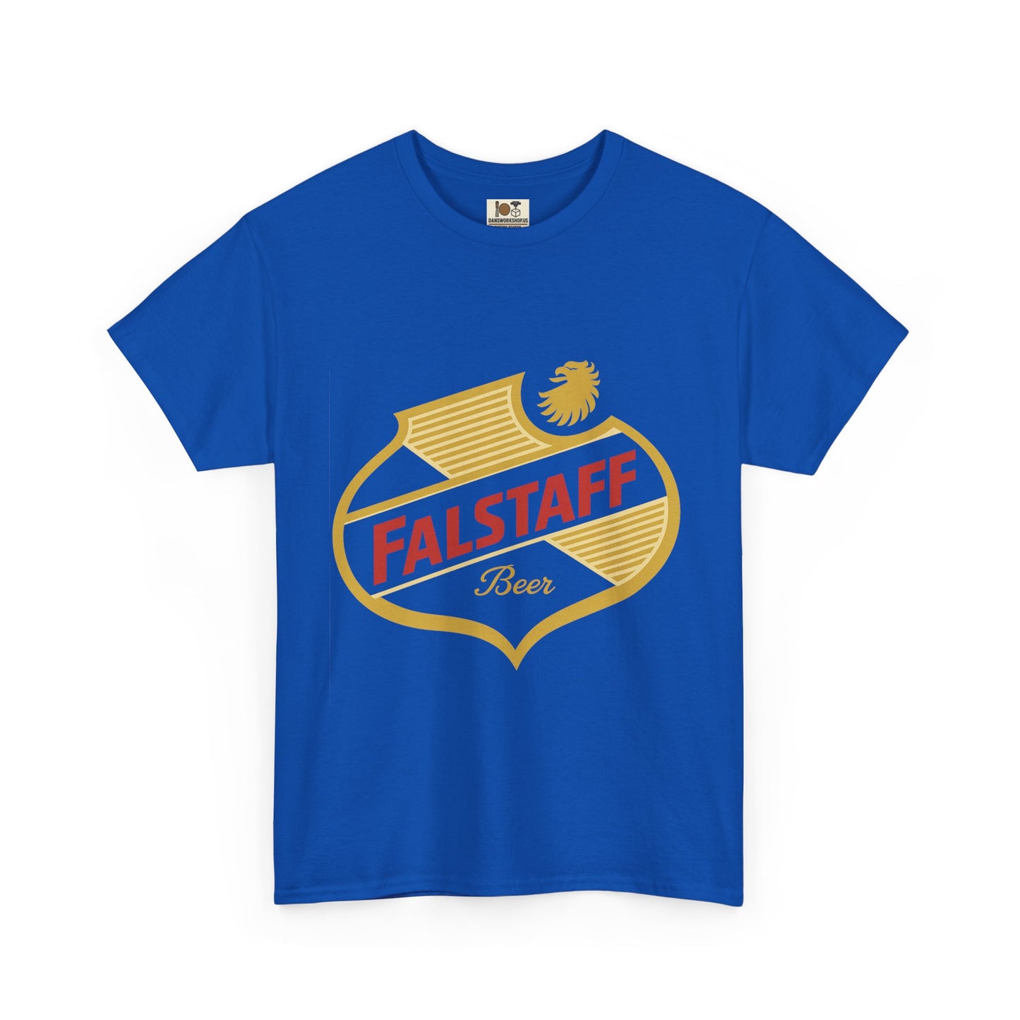 Vintage Falstaff Beer Unisex Heavy Cotton Tee | Retro Beer Graphic Shirt, Casual Wear, Gift for Beer Lovers, Party Outfit, Summer Top