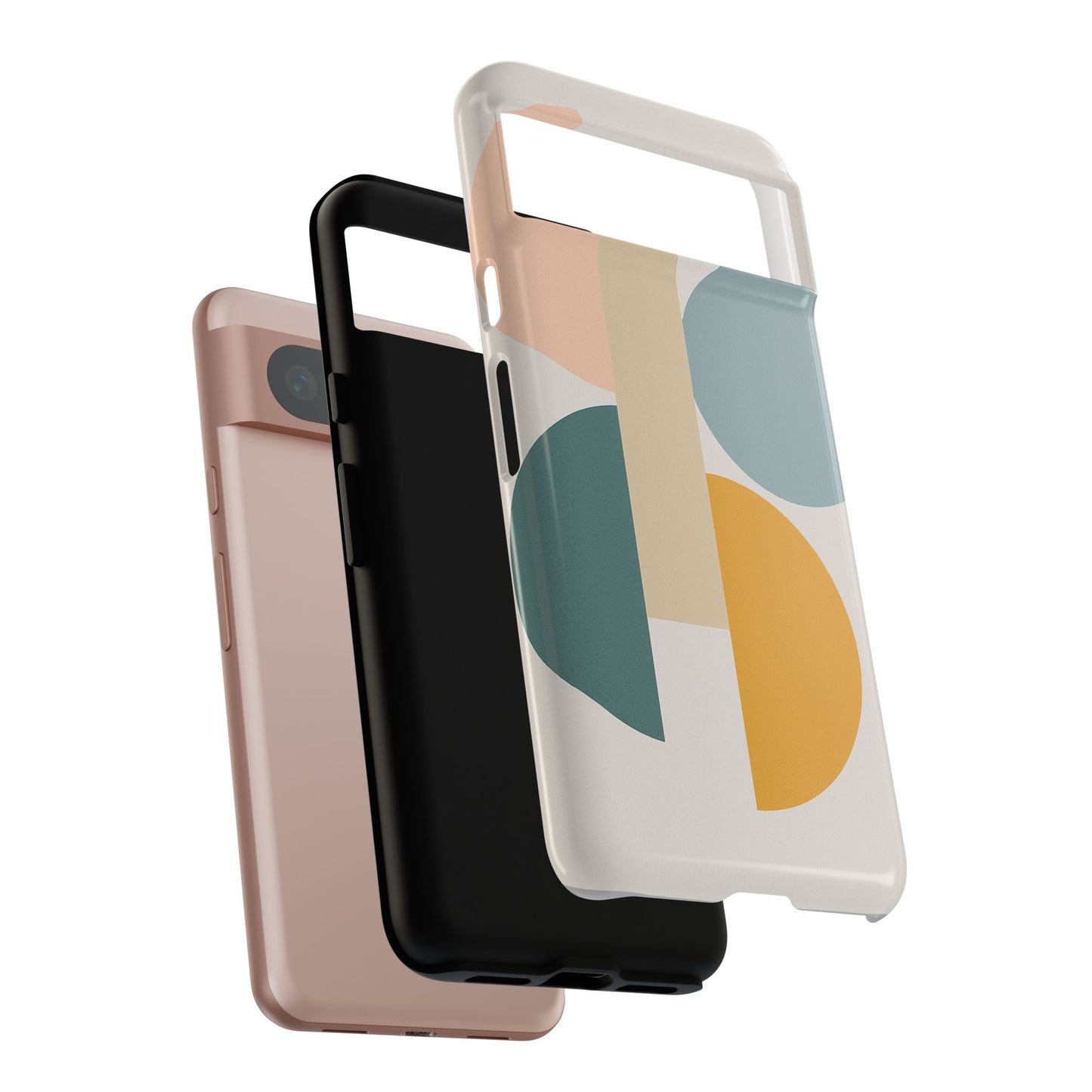 Minimalist Geometric Phone Case, Stylish Protective Cover for Phones, Modern Design, Gift for Him/Her, Trendy Tech Accessory