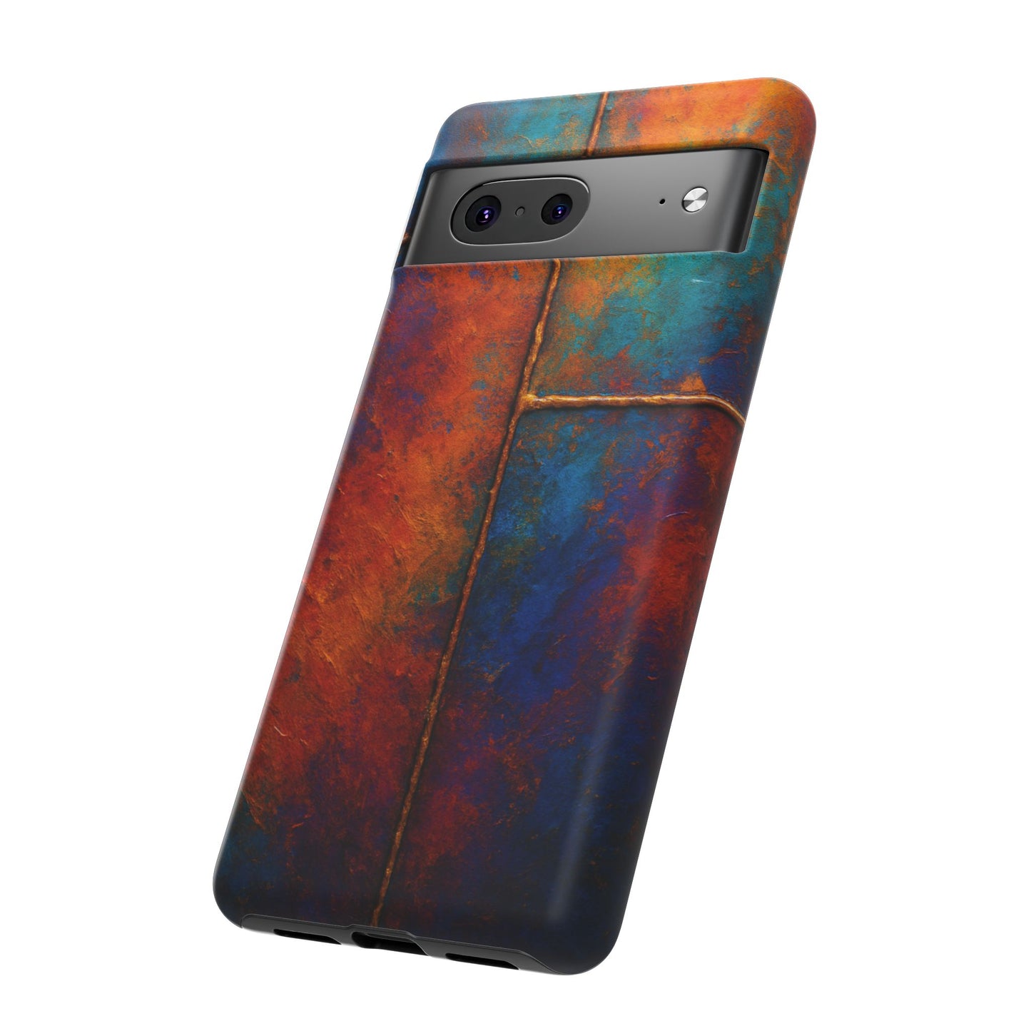 Vibrant Phone Case, Colorful Tough Case Cover, Artistic Phone Protector, Unique Smartphone Accessories, Gift for Tech Lovers