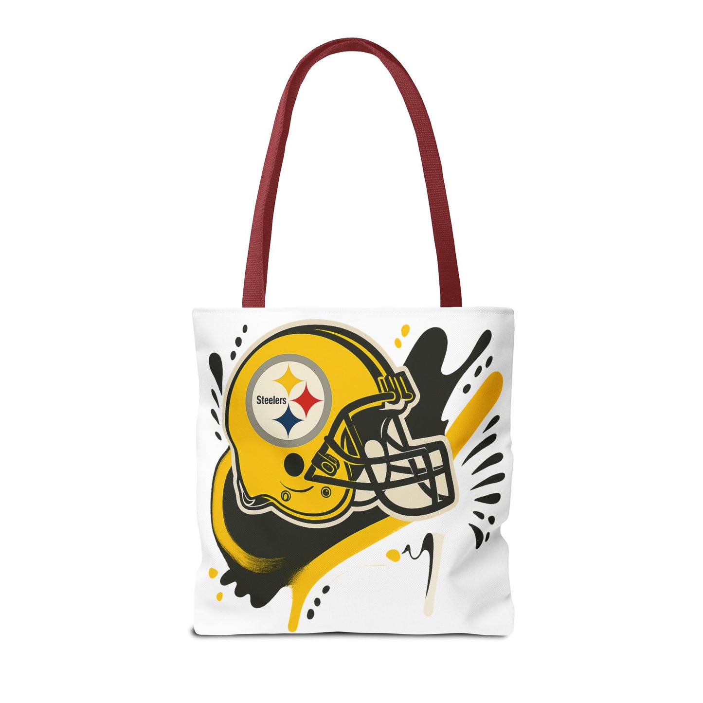 Steelers Inspired Tote Bag, Football Fan Accessory, Game Day Tote, Sports Bag, Personalized Gift for Him