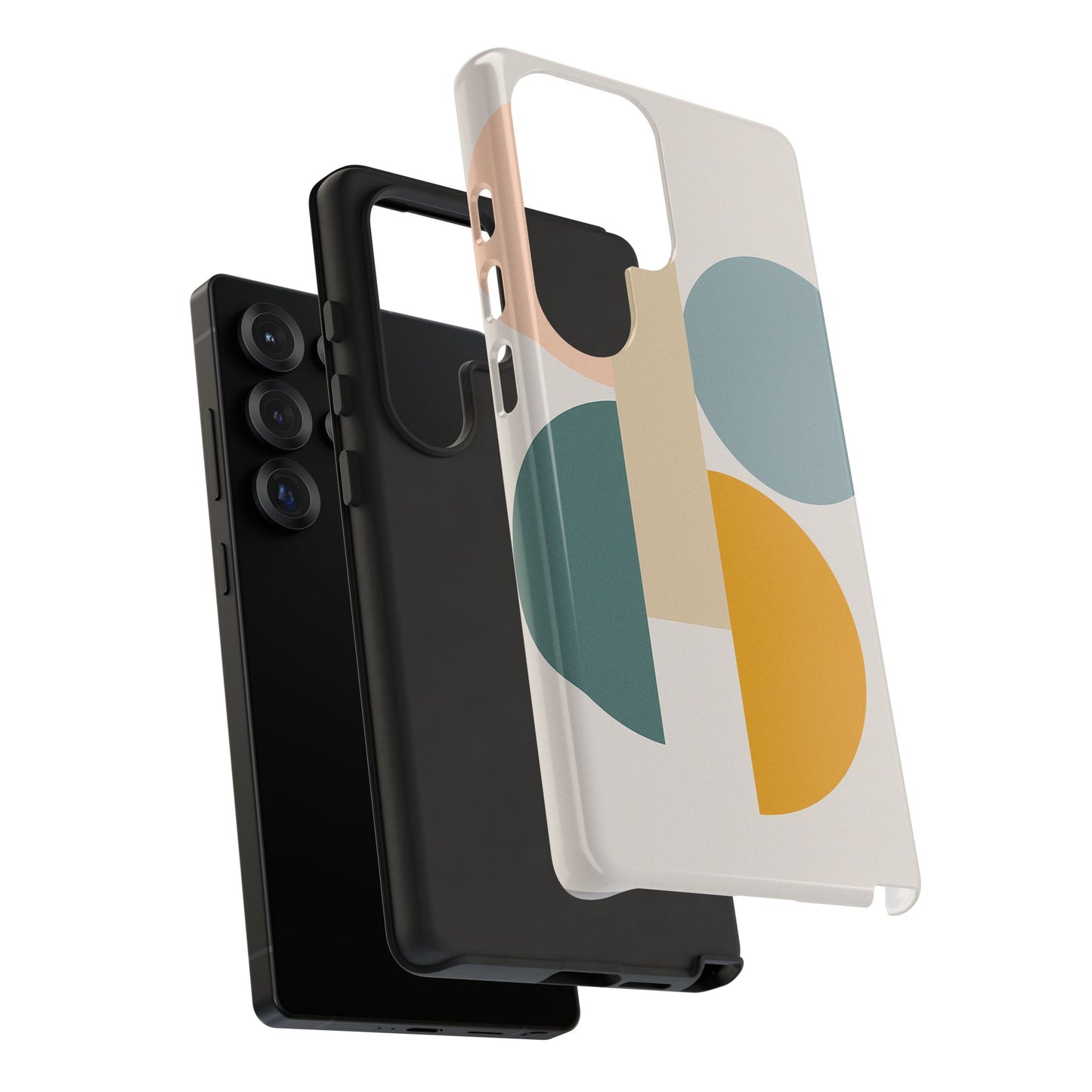 Minimalist Geometric Phone Case, Stylish Protective Cover for Phones, Modern Design, Gift for Him/Her, Trendy Tech Accessory