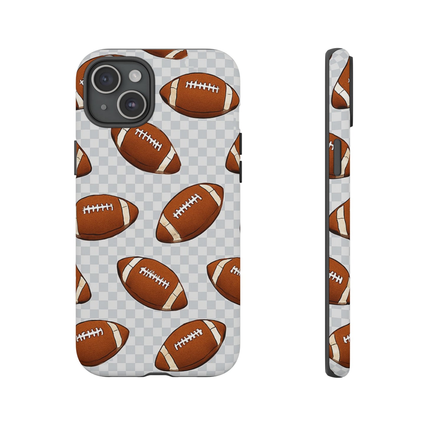 Football Phone Case, Tough Cases for Sports Fans, Unique Gift for Football Lovers, Protective Decor, Athletic Accessories