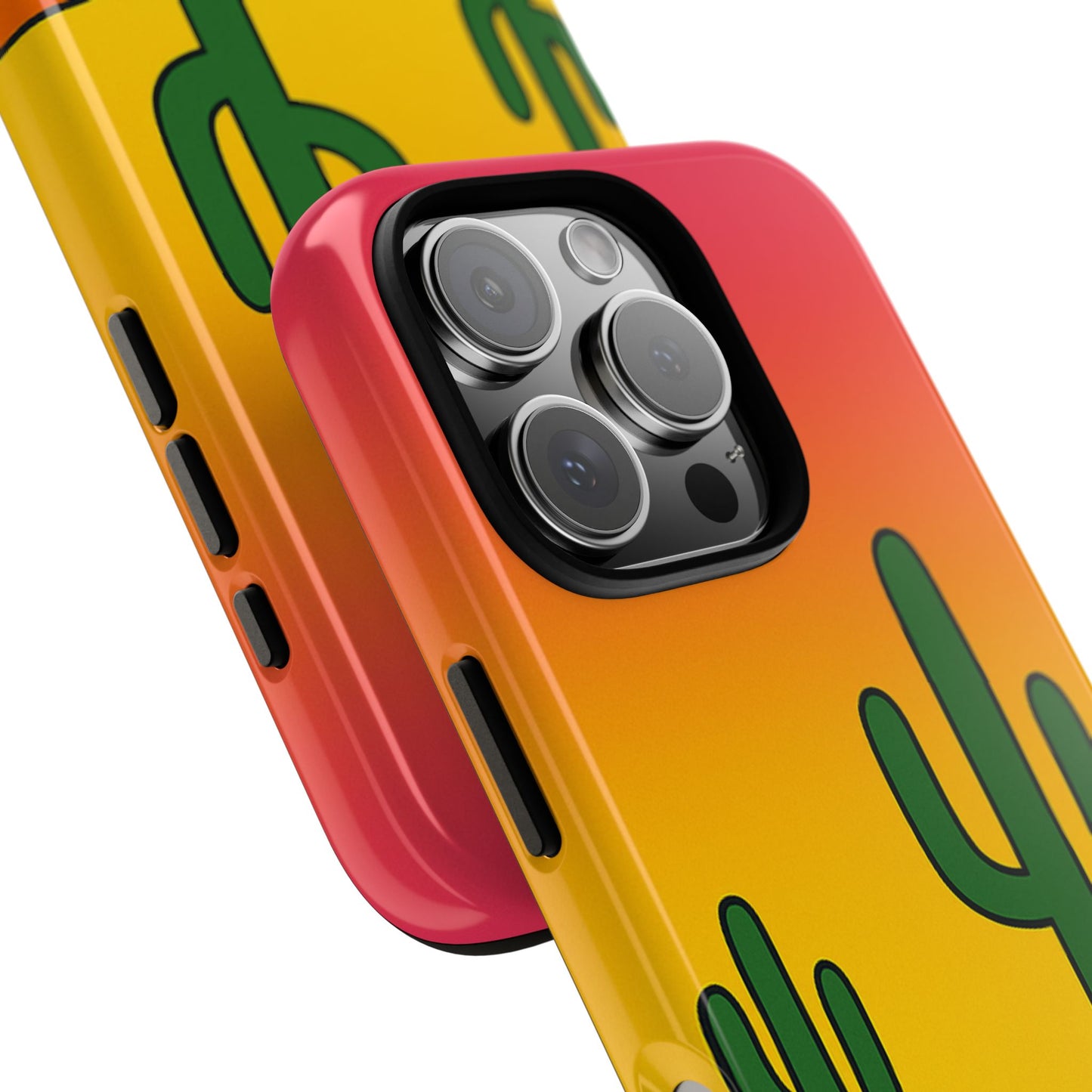Desert Vibes Phone Case, Tough Cases, Cactus Design, Colorful Phone Cover, Summer Aesthetic, Unique Gift Idea
