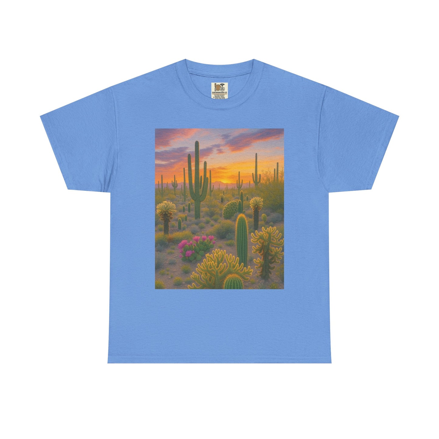 Desert Sunset Unisex Tee, Boho Style Shirt, Nature Lover Gift, Cactus [...]