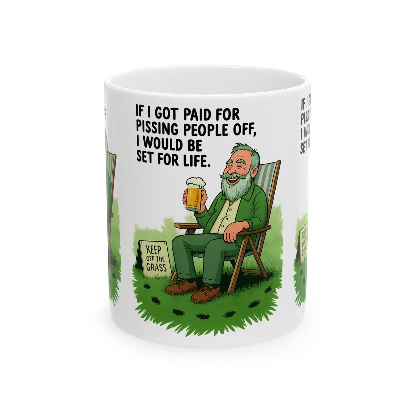Funny Sarcastic Ceramic Mug - Perfect Gift for Coffee Lovers, Humor, Birthday, Office Desk Decor, Gag Gift