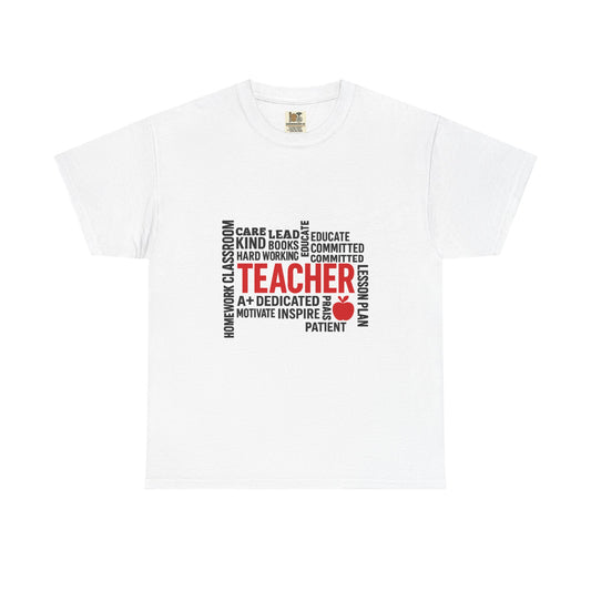 Teacher Appreciation Unisex Cotton Tee, Gift for Teachers, Back to School Shirt, Educator Wear, Classroom Humor T-Shirt