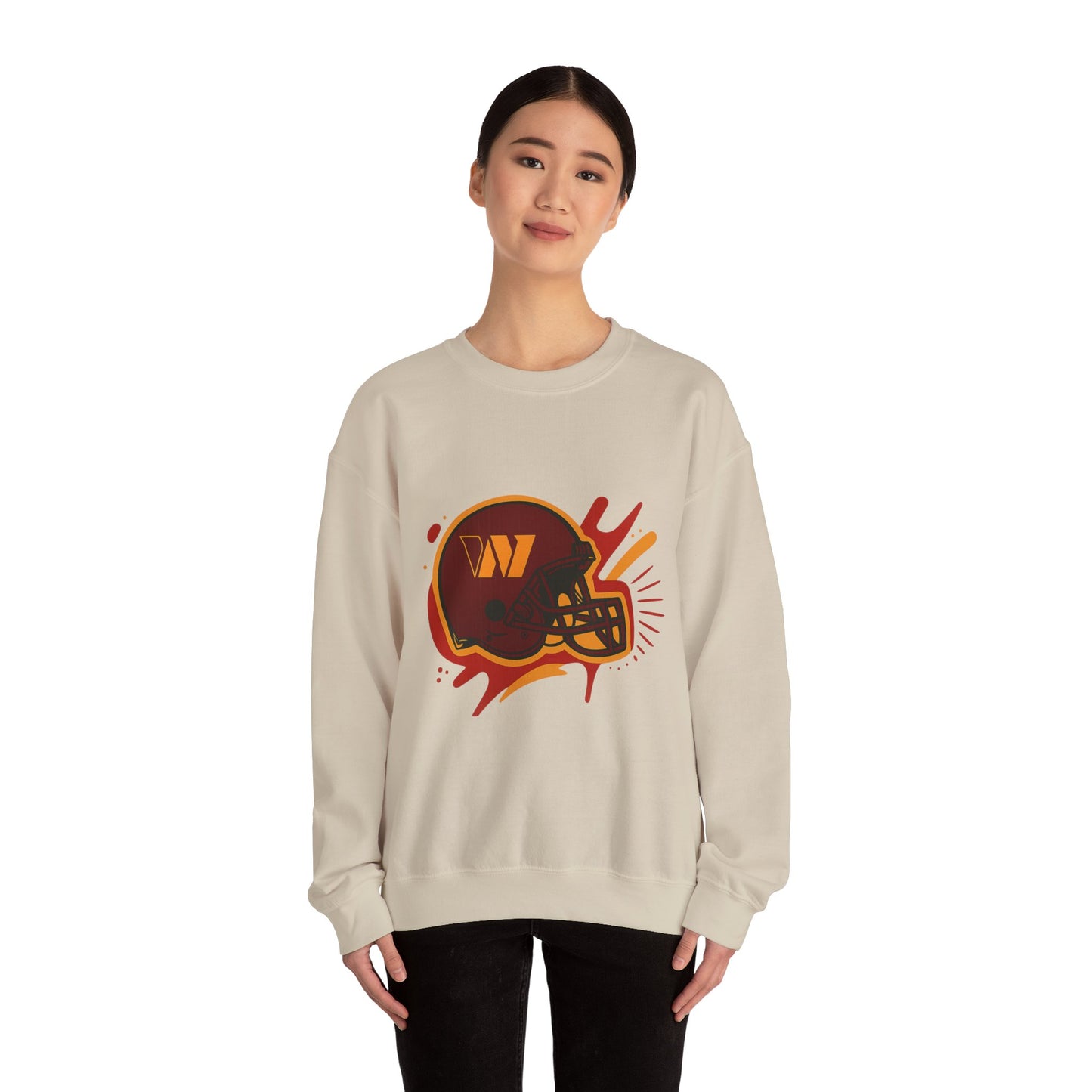 Bold Sports Fan Sweatshirt, Unisex Crewneck for Game Day, Athletic Gift, Cozy Casual Wear, Fall Fashion