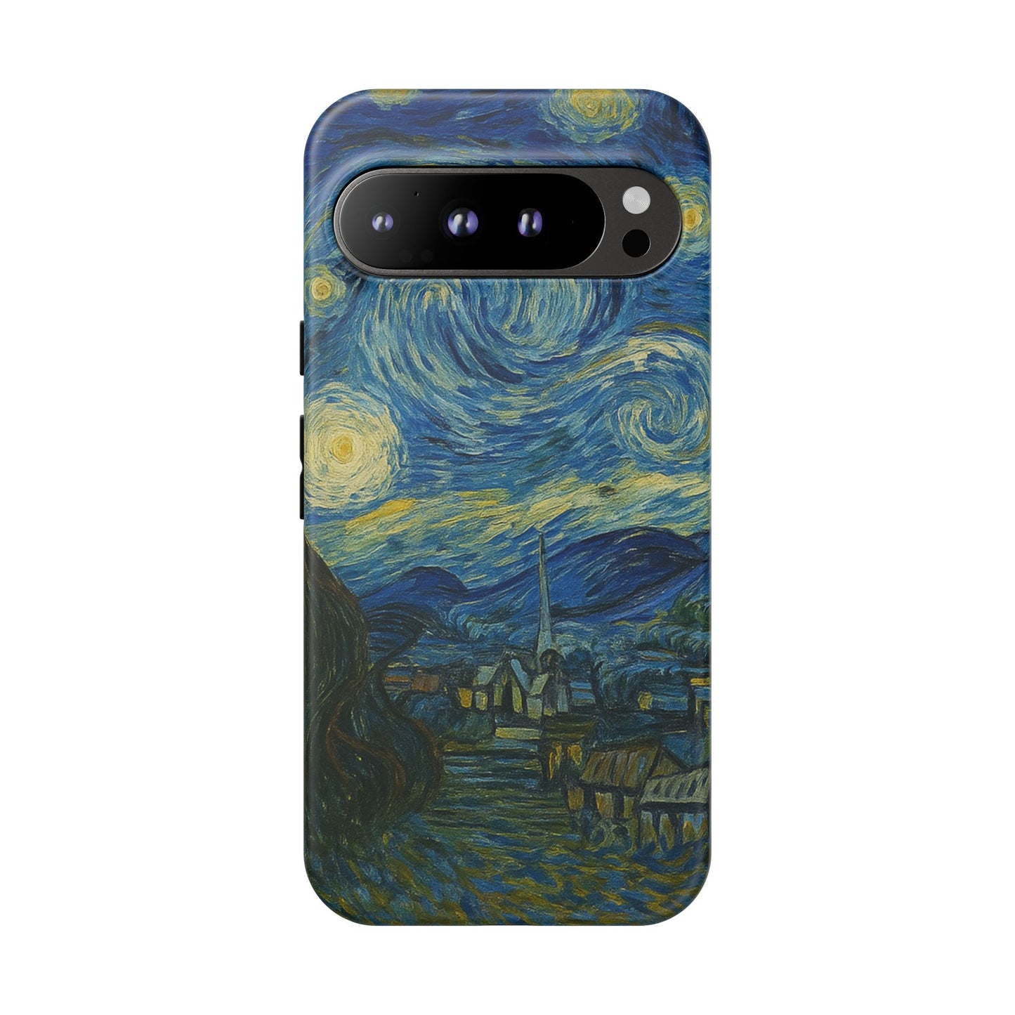 Starry Night Phone Case, Artistic Cell Phone Cover, Gift for Art Lovers, Unique Phone Accessory, Birthday Gift for Him/Her, Tough Cases