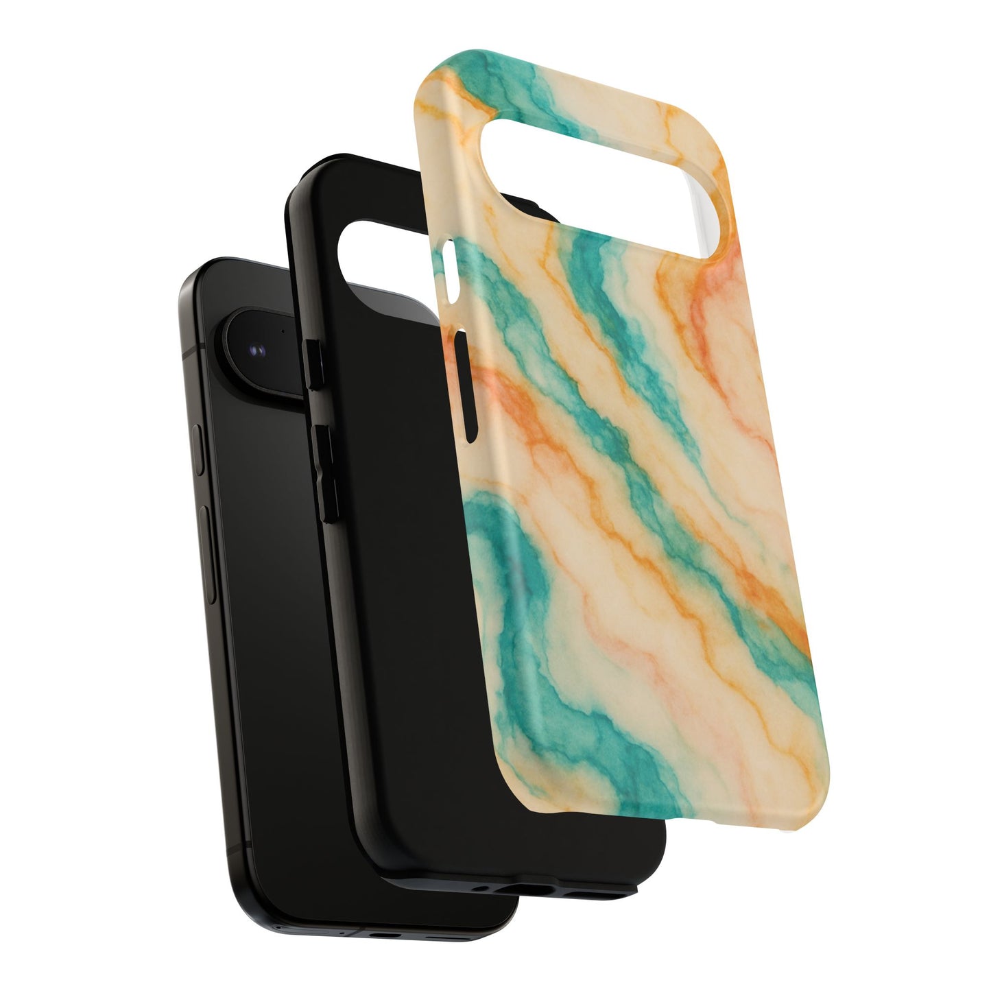 Stylish Phone Case - Tough Cases with Abstract Marble Design, Trendy Accessory, Gift for Her, Protective Case, Unique Phone Cover