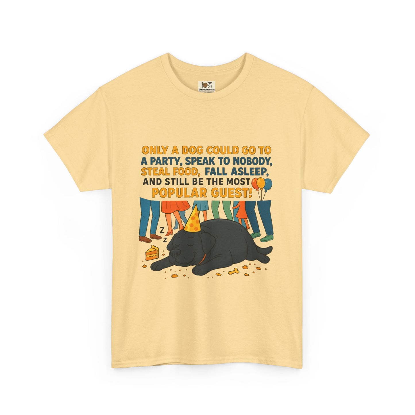 Funny Dog Lover Tee, Party Animal Shirt, Unique Gift for Dog Owners, Casual Wear, Pet Lover Gift, Birthdays, Dog Lovers