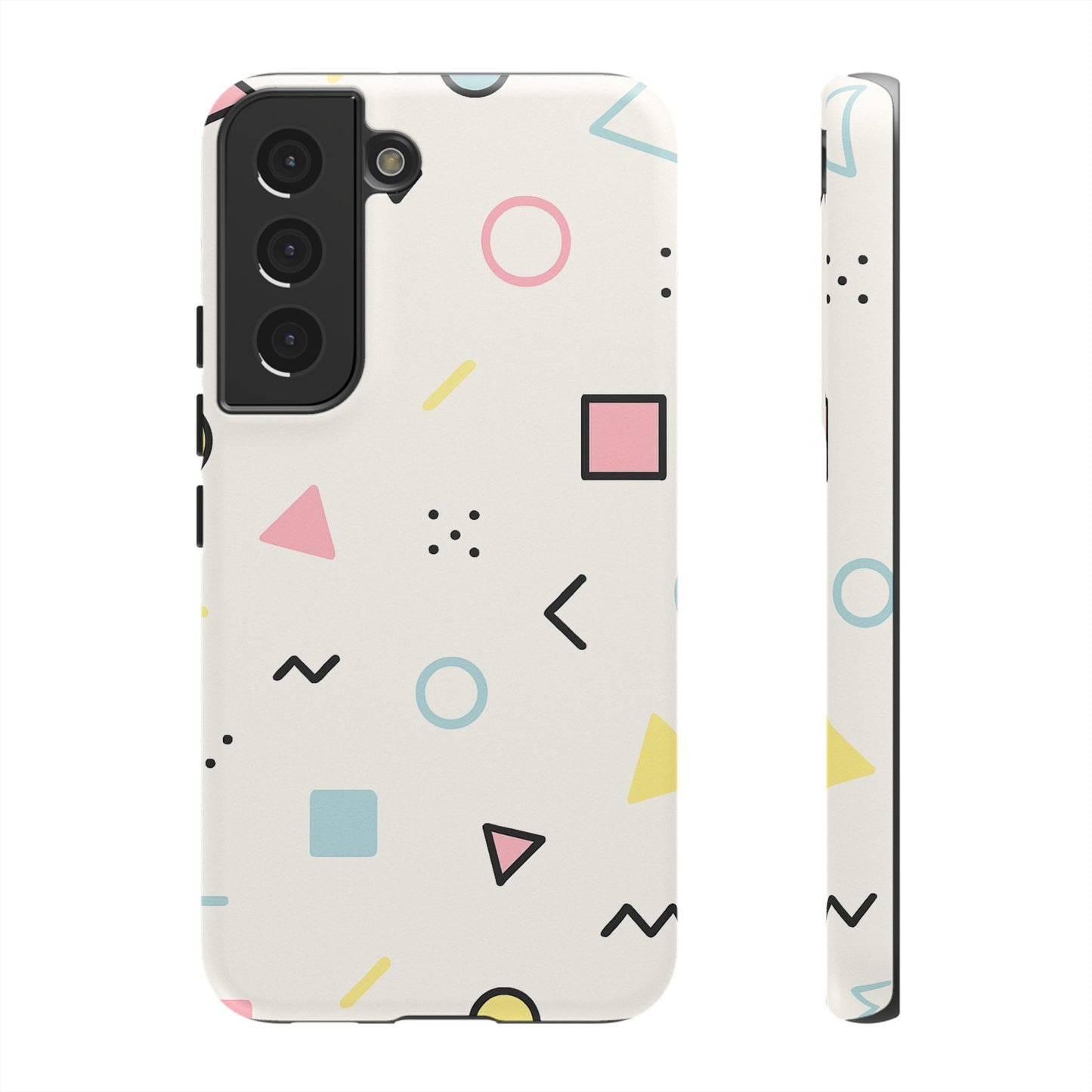 Geometric Phone Case - Stylish Tough Cases for Trendsetters, Unique Phone Covers, Modern Accessories, Gift Ideas for Her