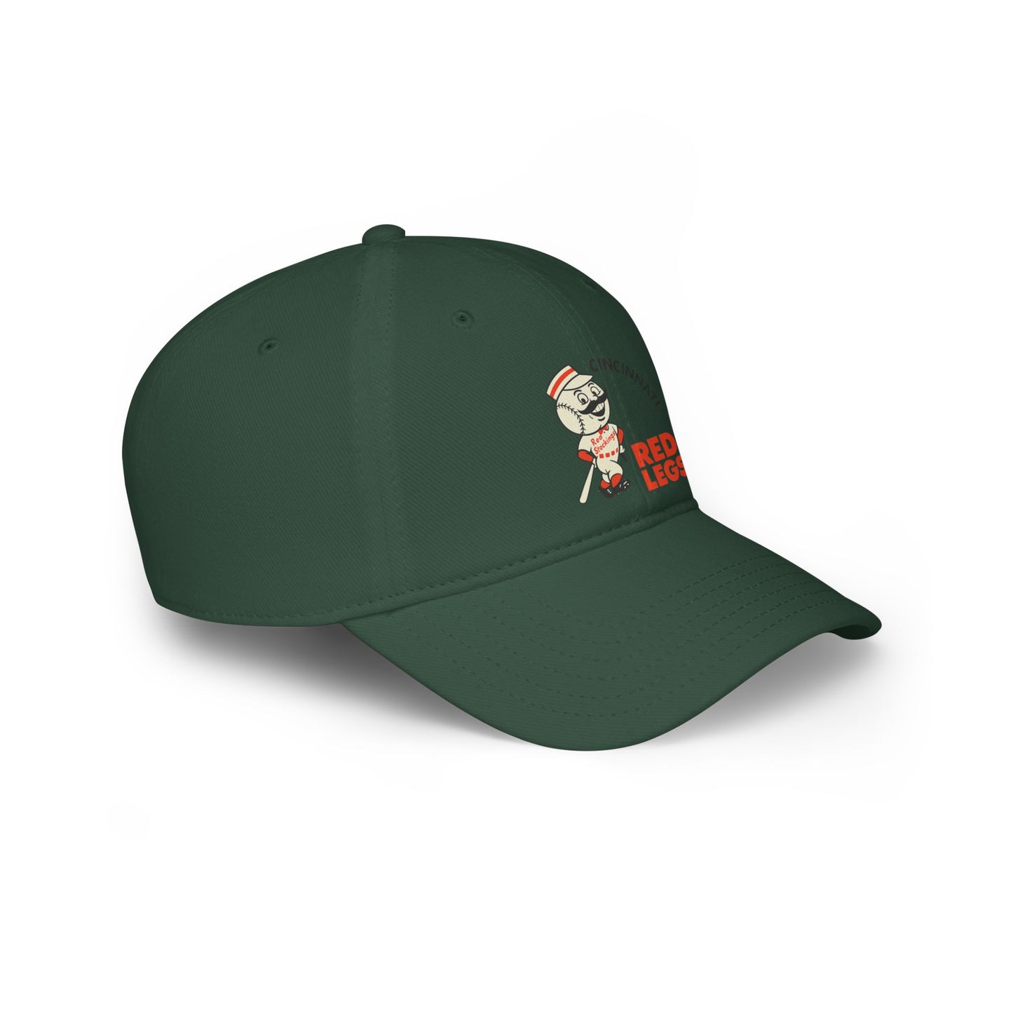 Cincinnati Reds Low Profile Baseball Cap, Adjustable Red Hat, Sports Cap, Team Gear, Gift for Baseball Fans
