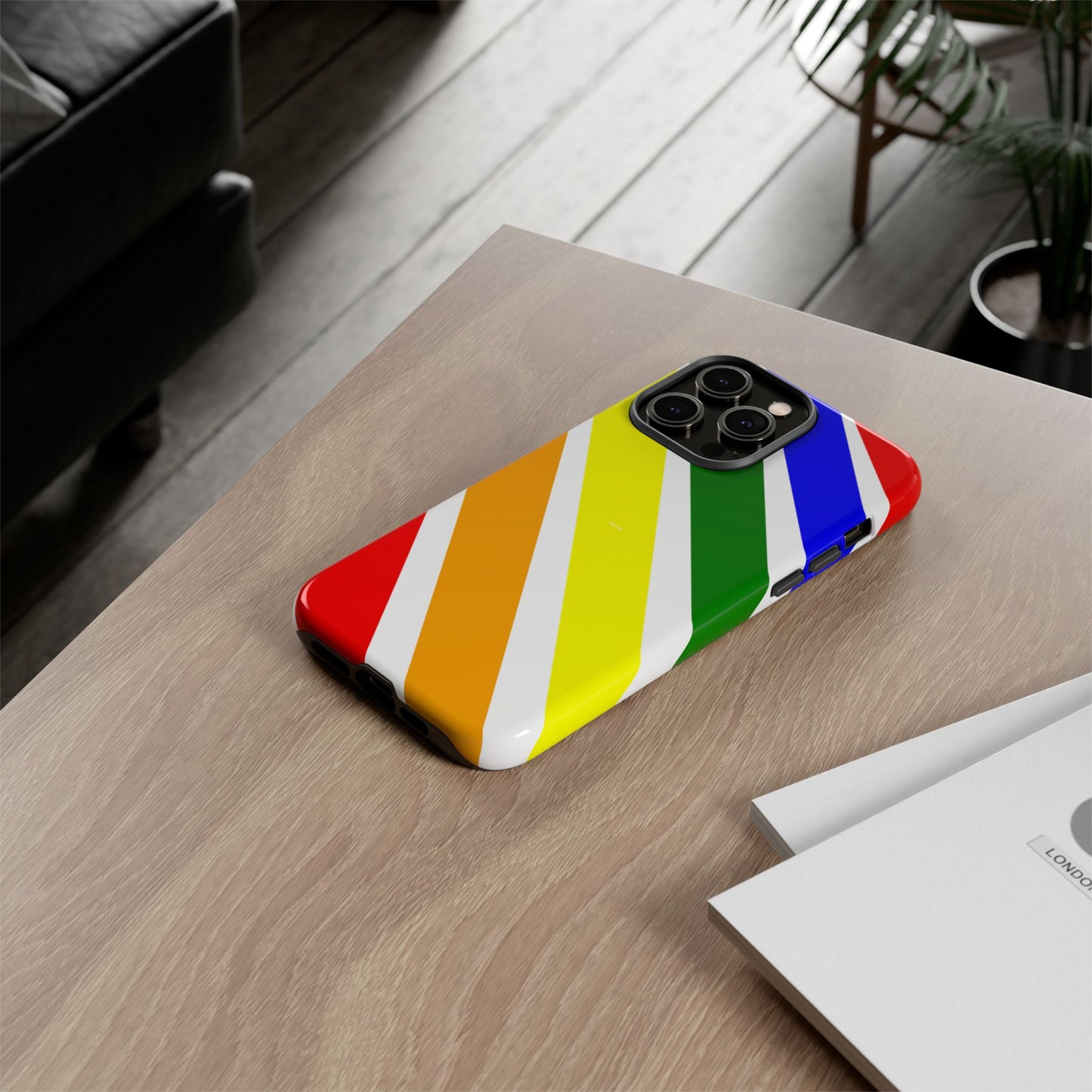 Vibrant Phone Case: Tough Cases, Colorful Phone Cover, Stylish Cell Phone Case, Unique Gift for Her/Him, Trendy Accessory, Summer Vibes