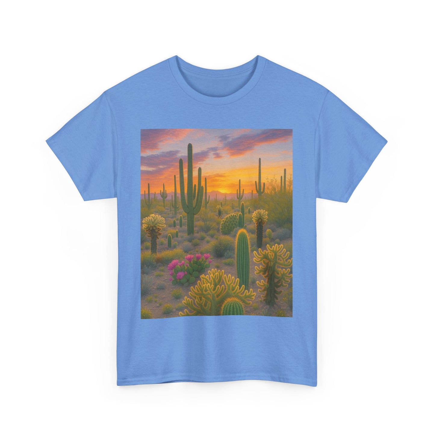 Desert Sunset Unisex Tee, Boho Style Shirt, Nature Lover Gift, Cactus [...]