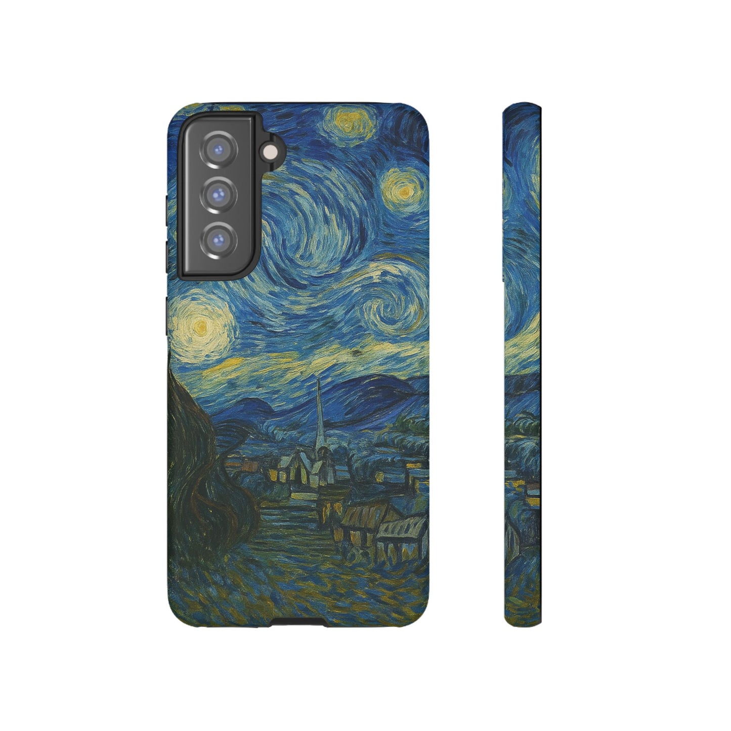 Starry Night Phone Case, Artistic Cell Phone Cover, Gift for Art Lovers, Unique Phone Accessory, Birthday Gift for Him/Her, Tough Cases