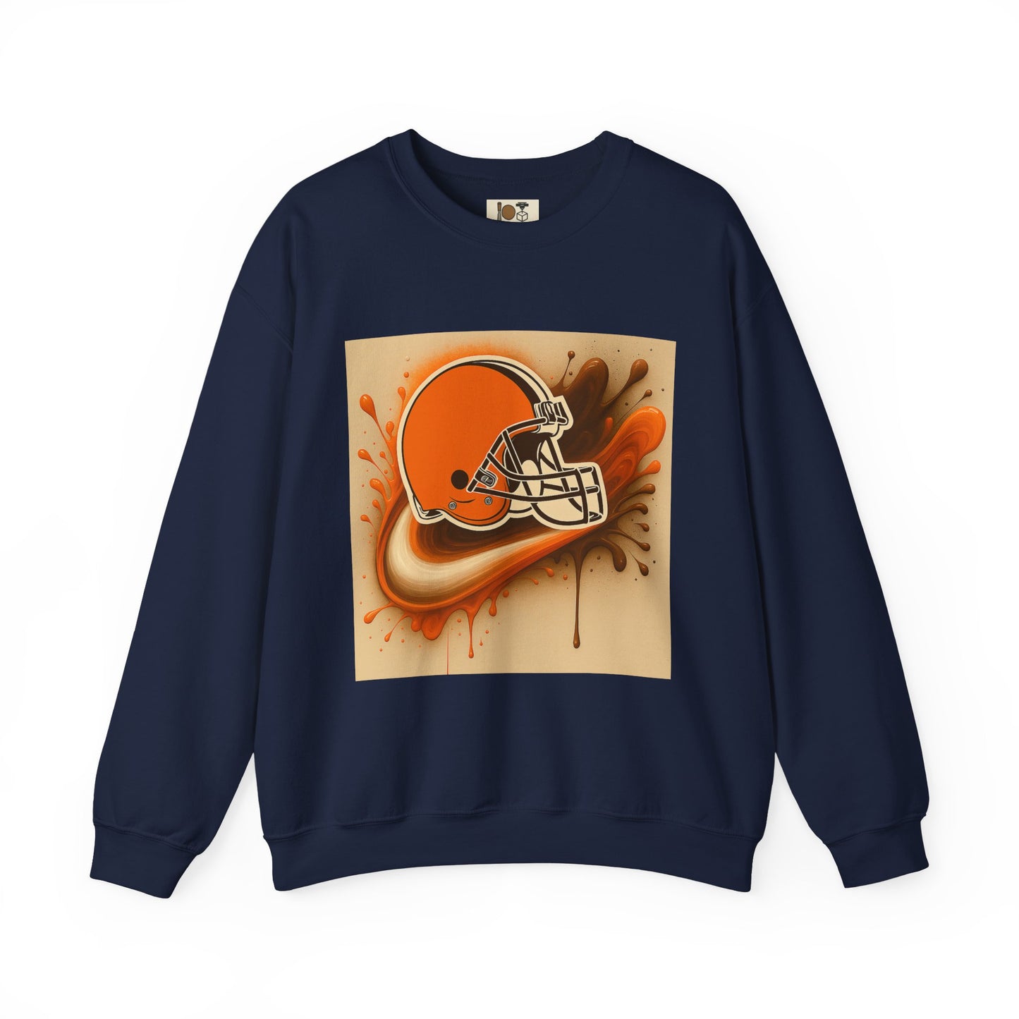 Cleveland Football Sweatshirt - Unisex Crewneck for Game Day, Sports Fans, Gift Idea, Casual Wear, Tailgate Apparel