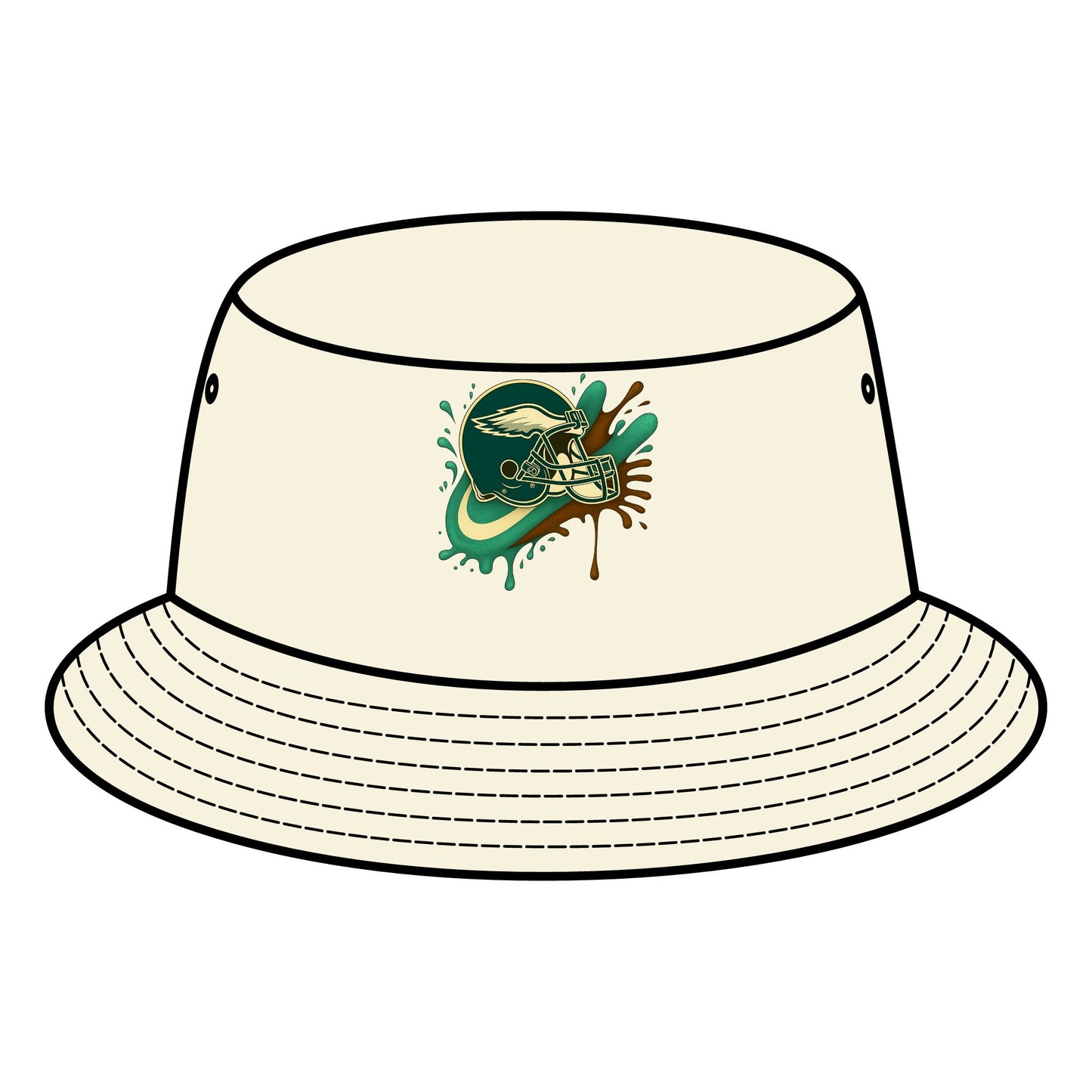 Stylish Bucket Hat with Unique Artwork, Summer Accessory, Beach Hat, Festival Gear, Gift for Him/Her