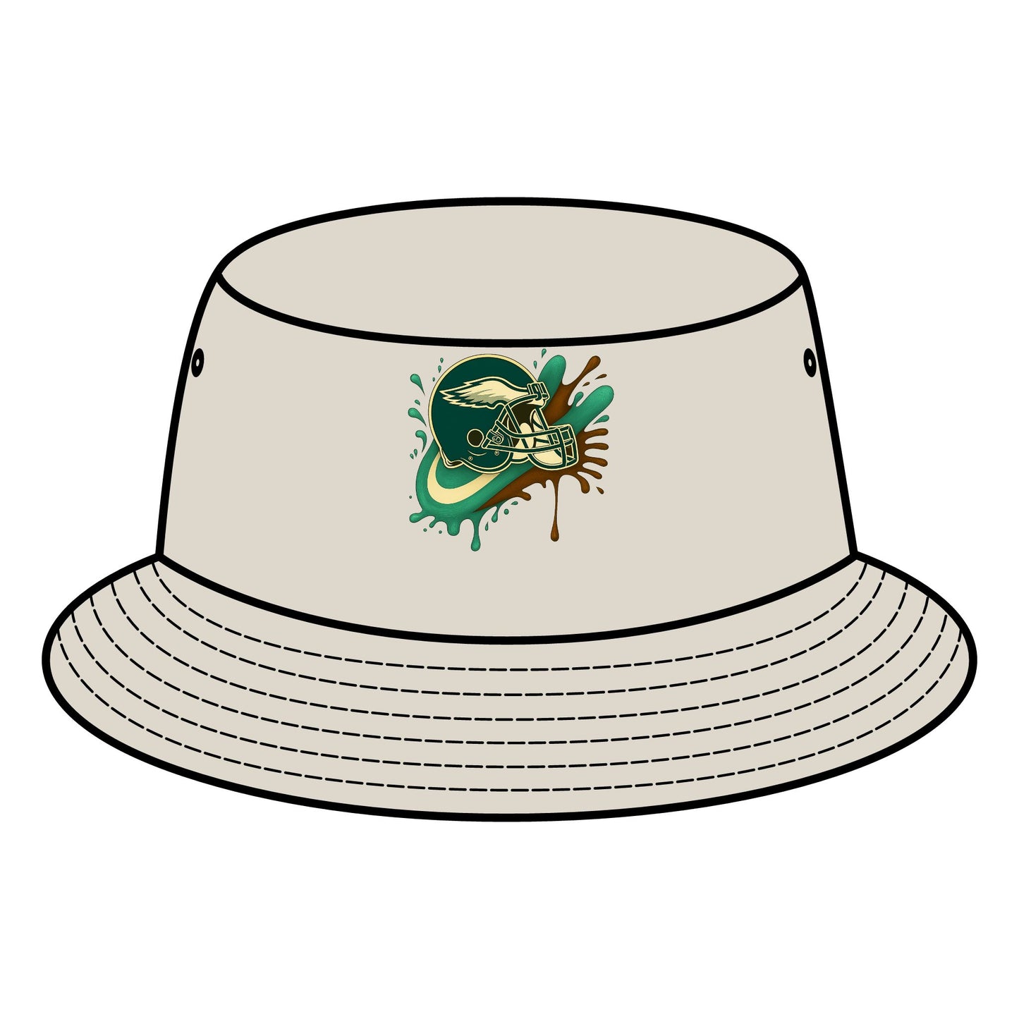 Stylish Bucket Hat with Unique Artwork, Summer Accessory, Beach Hat, Festival Gear, Gift for Him/Her