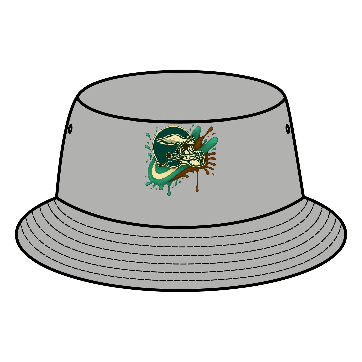 Stylish Bucket Hat with Unique Artwork, Summer Accessory, Beach Hat, Festival Gear, Gift for Him/Her