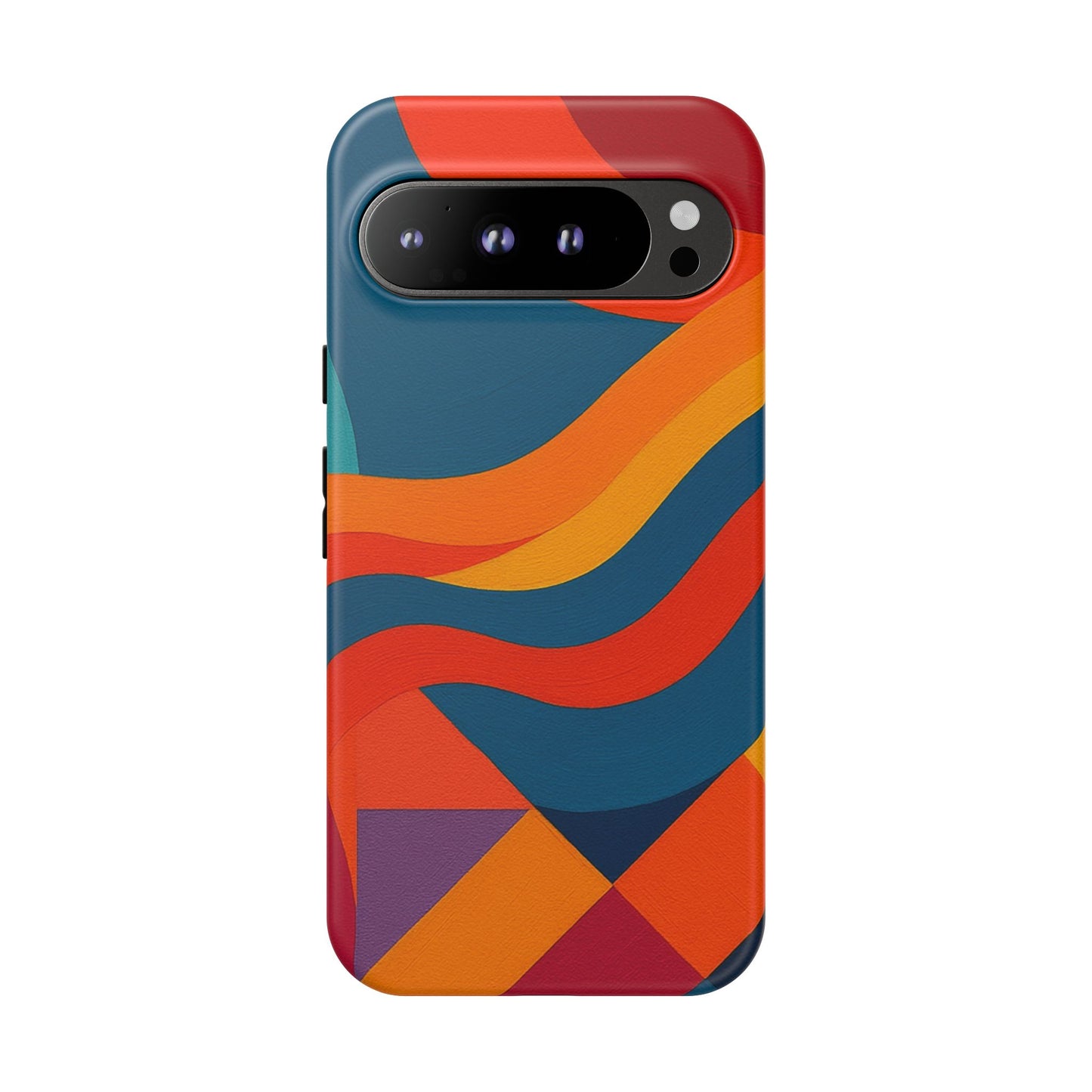 Vibrant Phone Case, Abstract Design Cover, Tough Cases for All Occasions, Stylish Gift for Tech Lovers, Modern Phone Accessories