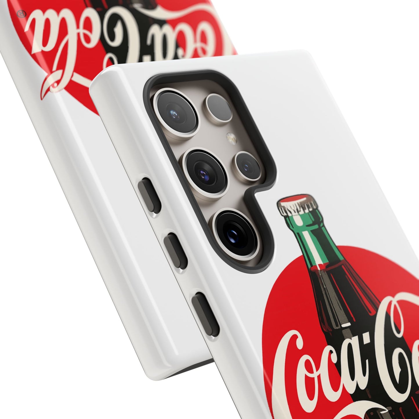 Coca-Cola Tough Phone Cases, Vintage Soda Drink, Retro Style, Unique Gift, Phone Accessories, Summer Vibes