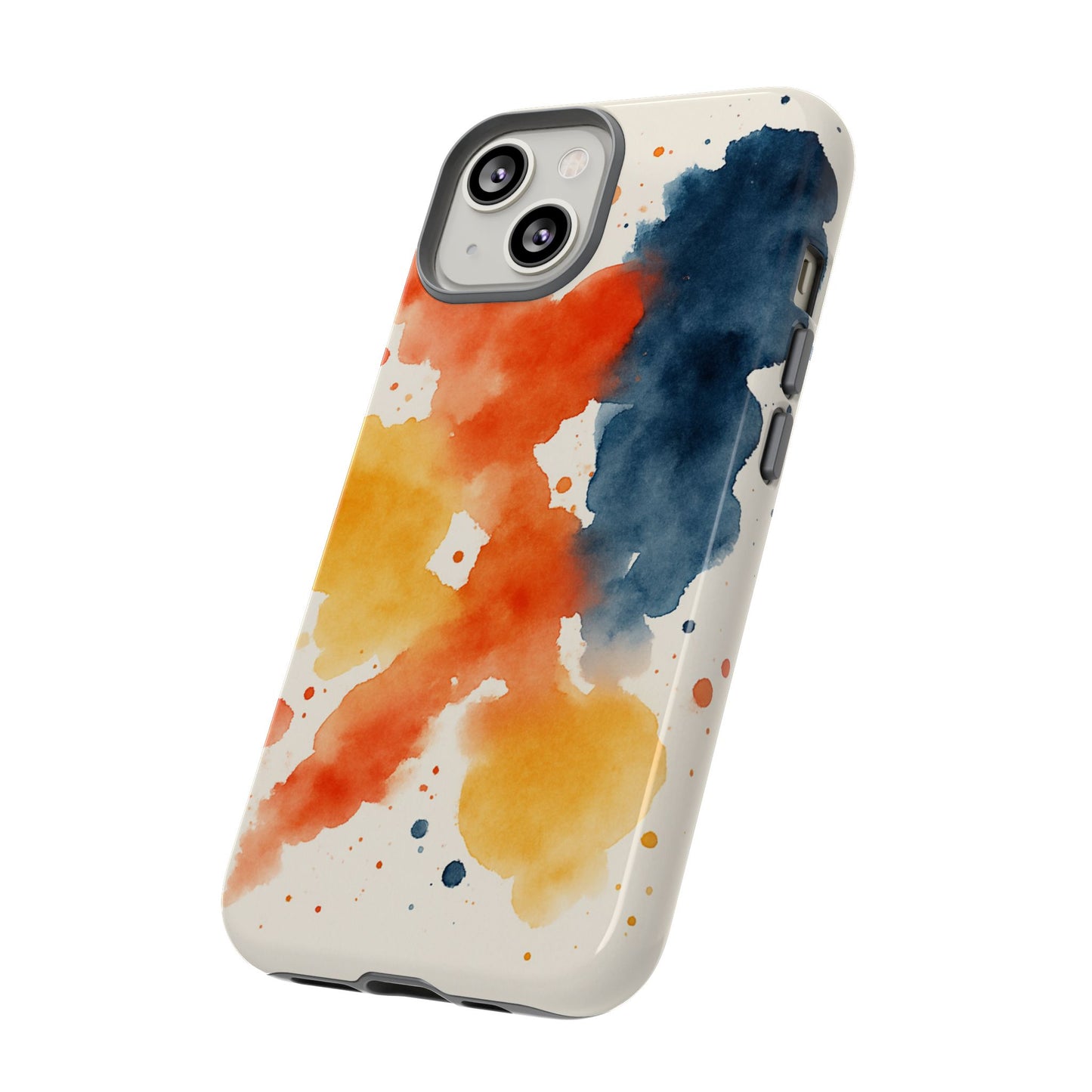 Watercolor Phone Case - Abstract Design, Tough Cases for Men & Women, Stylish Gift, Artistic Accessory for All Occasions
