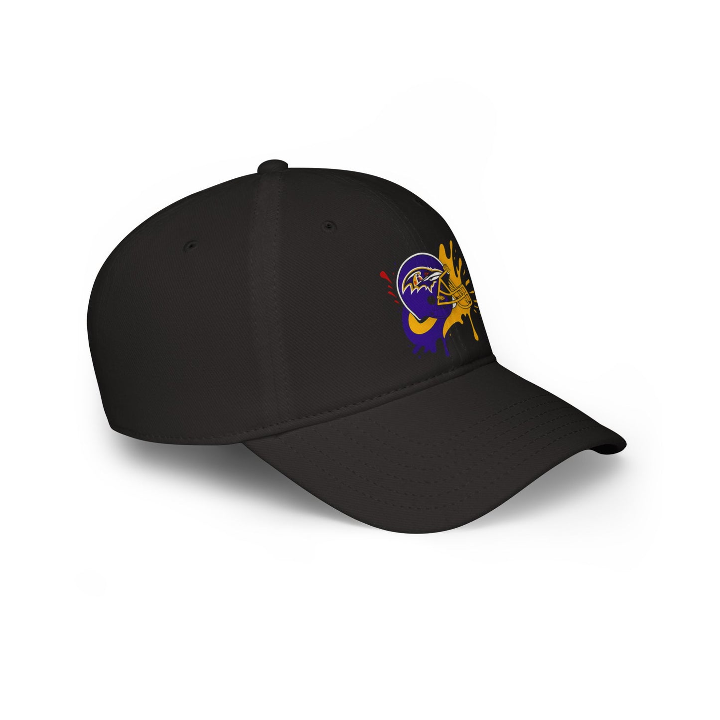 Colorful Low Profile Baseball Cap with Vibrant Graphics, Perfect for Sports Lovers, Everyday Wear, Gift Idea, Summer Attire, Outdoor Events