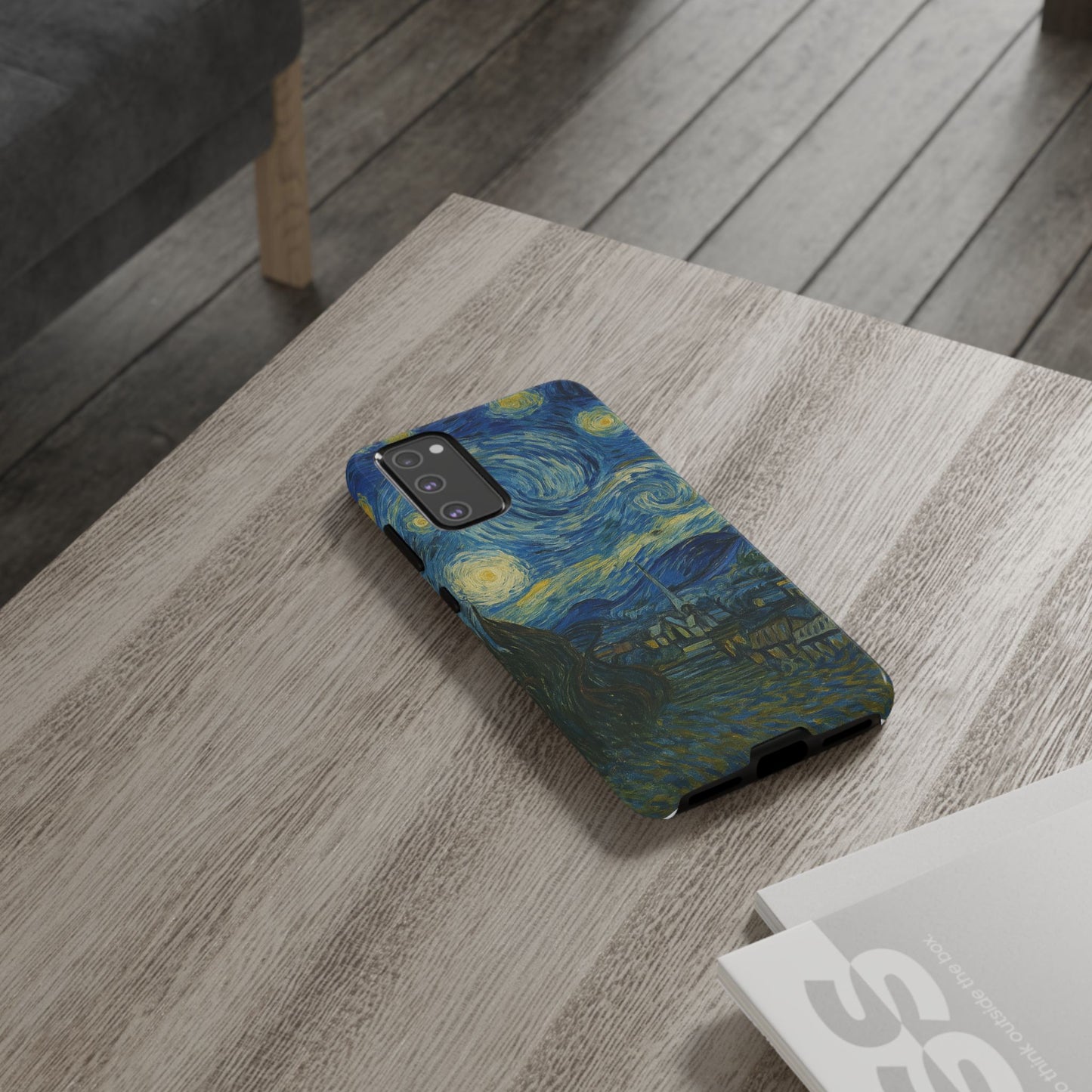 Starry Night Phone Case, Artistic Cell Phone Cover, Gift for Art Lovers, Unique Phone Accessory, Birthday Gift for Him/Her, Tough Cases