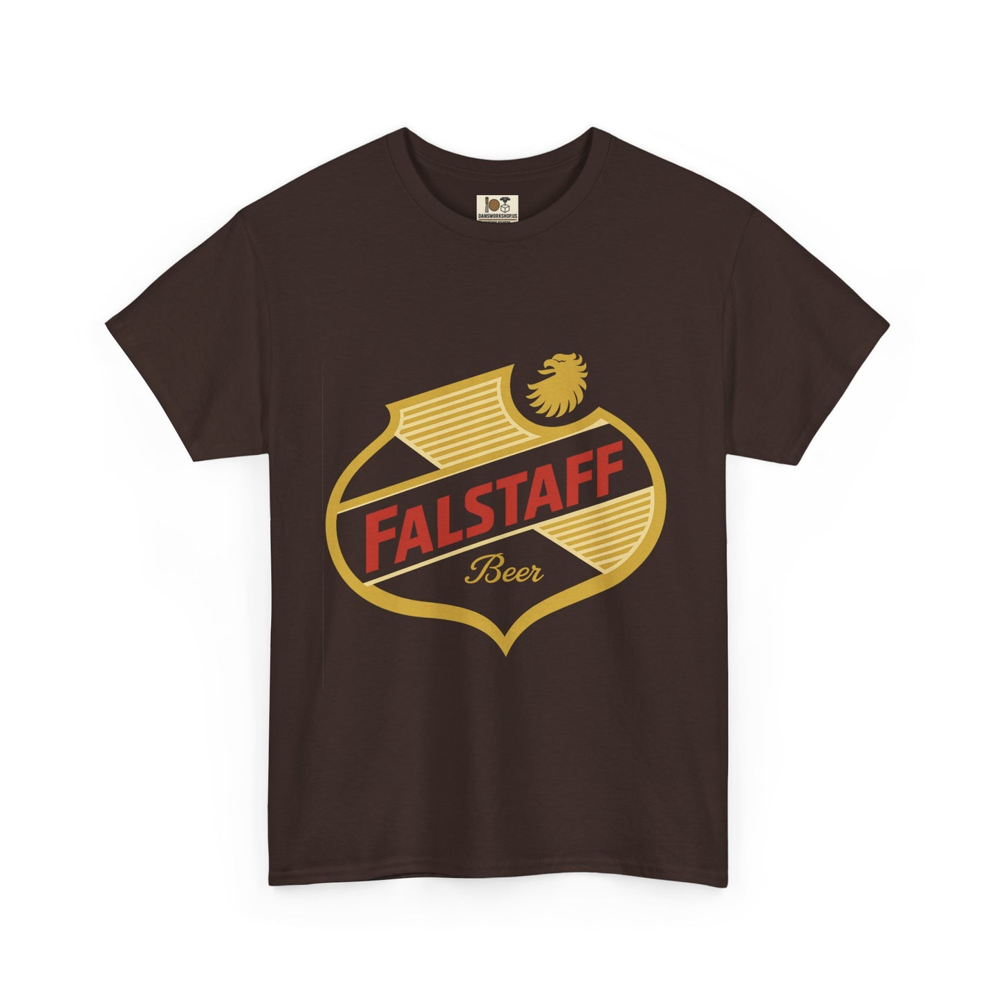 Vintage Falstaff Beer Unisex Heavy Cotton Tee | Retro Beer Graphic Shirt, Casual Wear, Gift for Beer Lovers, Party Outfit, Summer Top
