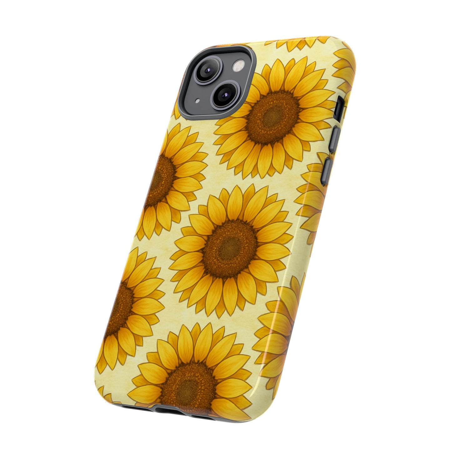 Sunflower Phone Cases - Tough Cases for Nature Lovers, Gift for Friends, Floral Design, Protective Case, Sunflower Decor
