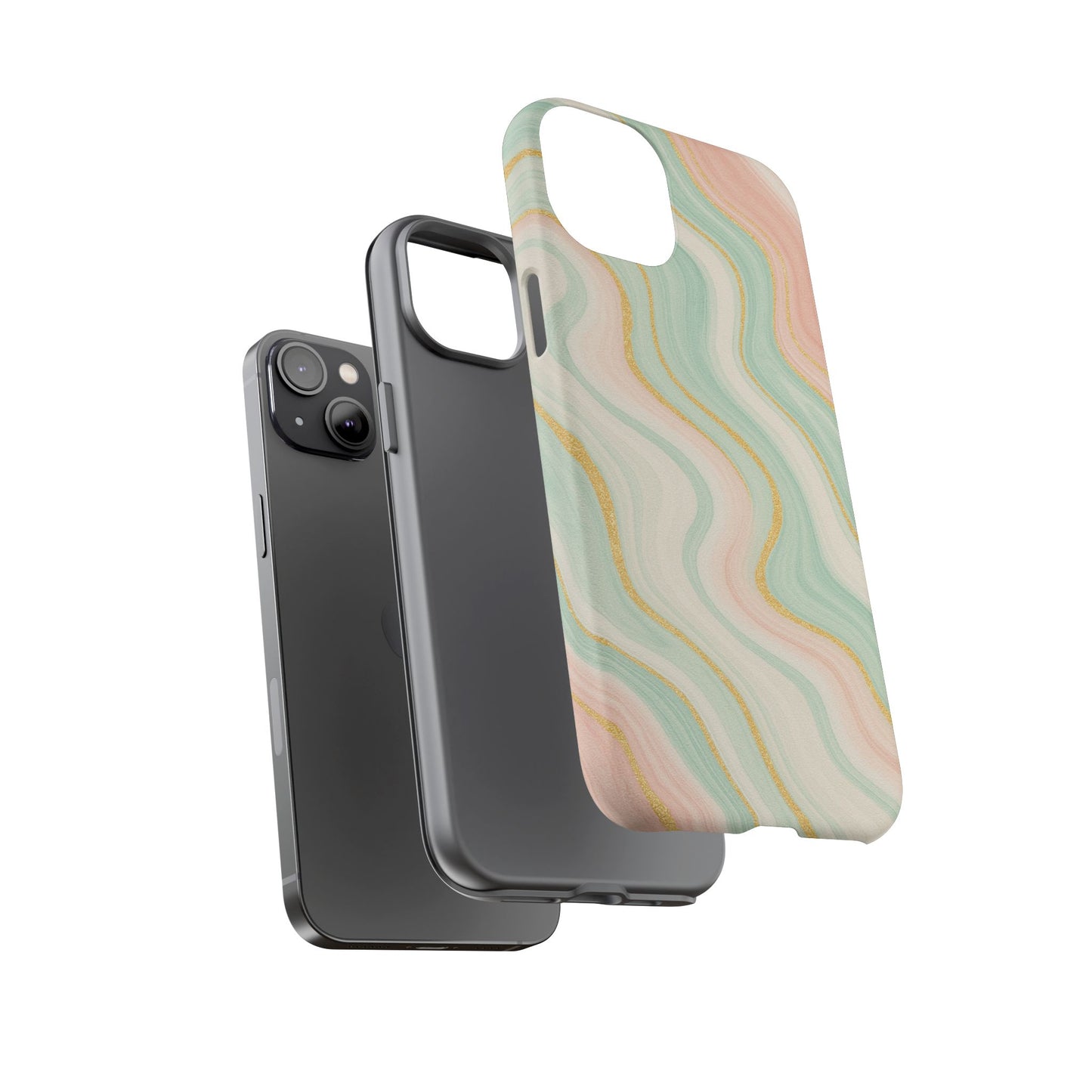 Stylish Phone Case with Abstract Design, Tough Cases for Trendy Protection, Unique Phone Accessories, Gift for Her, Modern Tech Style