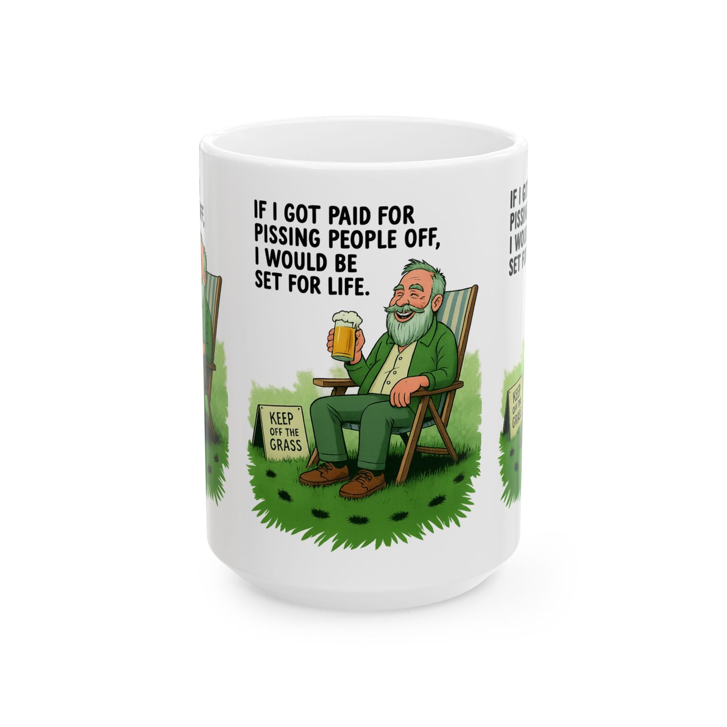 Funny Sarcastic Ceramic Mug - Perfect Gift for Coffee Lovers, Humor, Birthday, Office Desk Decor, Gag Gift