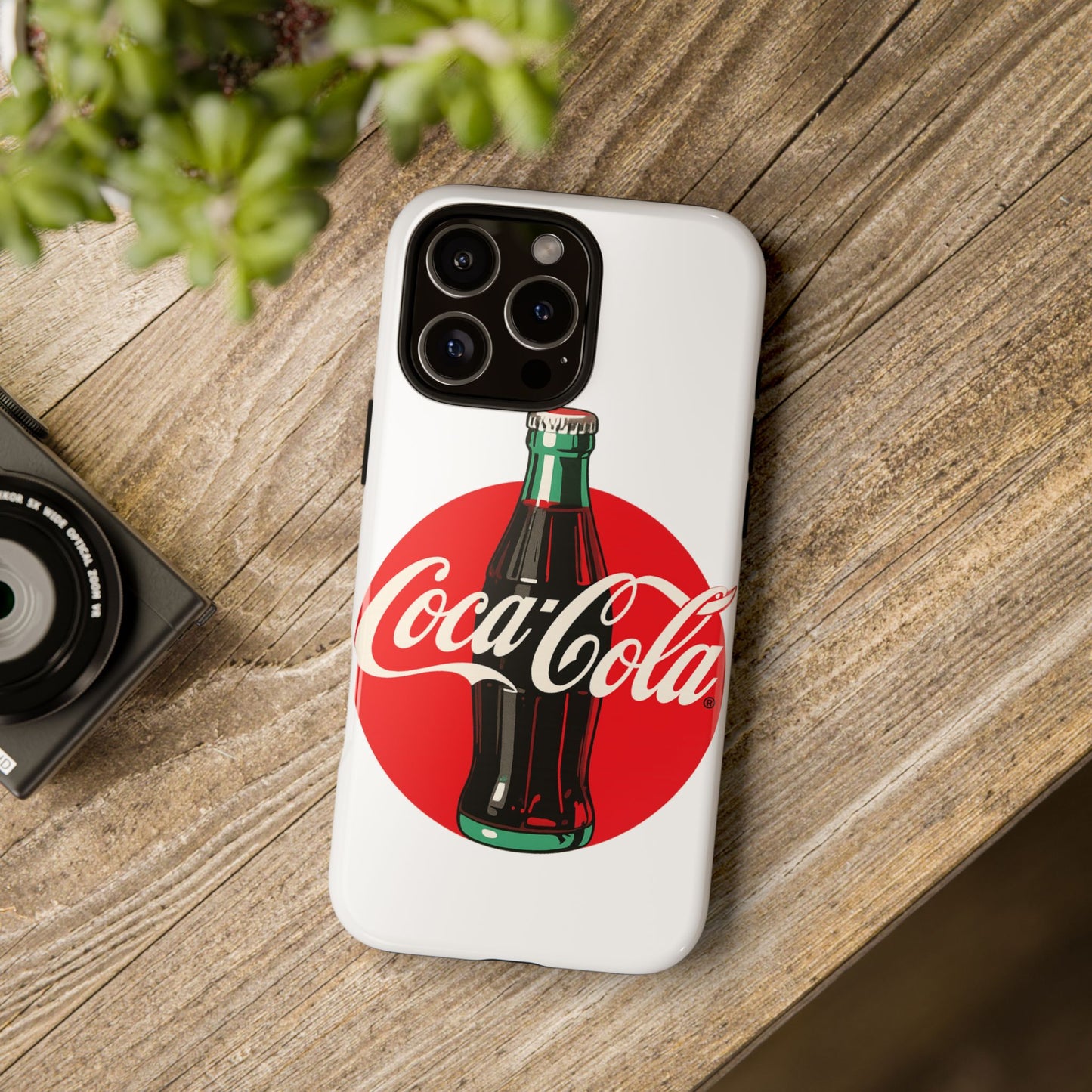 Coca-Cola Tough Phone Cases, Vintage Soda Drink, Retro Style, Unique Gift, Phone Accessories, Summer Vibes