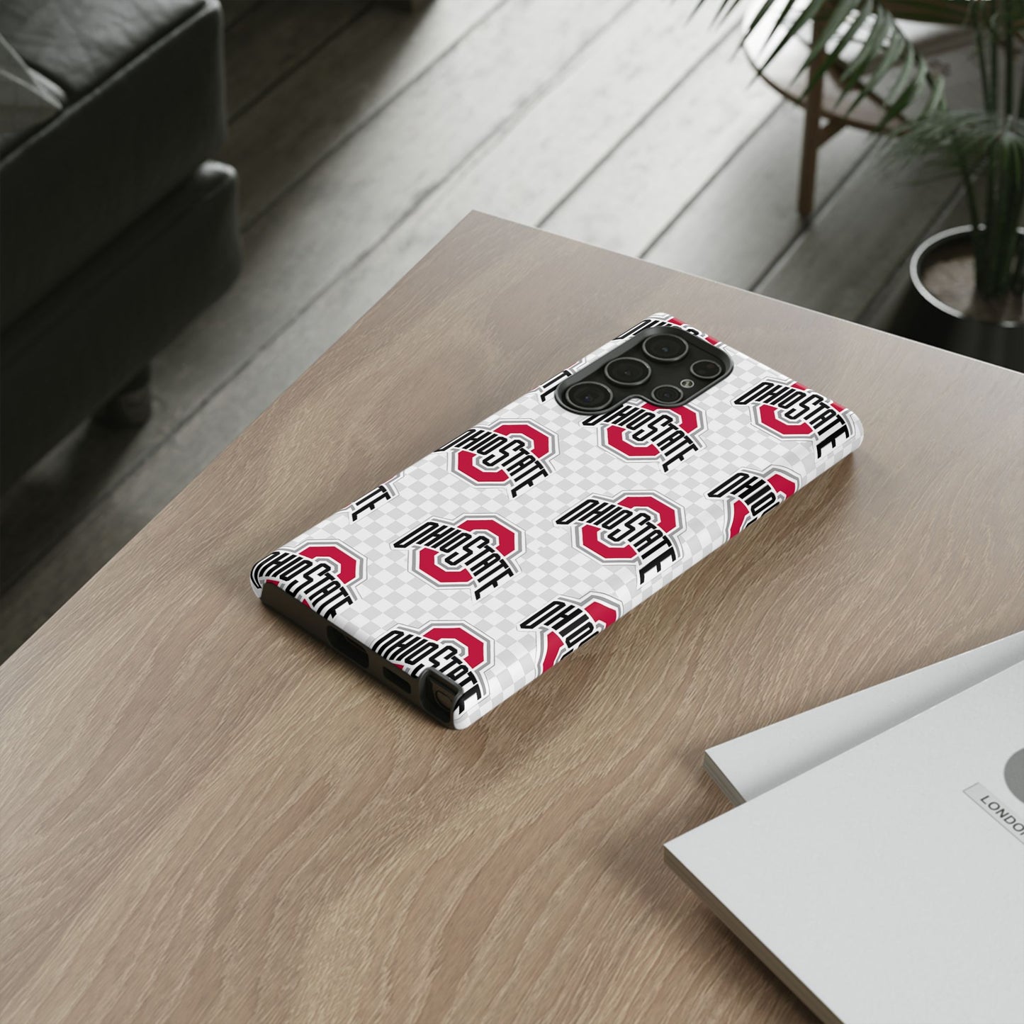 Ohio State Tough Phone Case - Stylish, Durable Protection for Buckeye Fans, Sports Lover's Gift, College Student Essentials