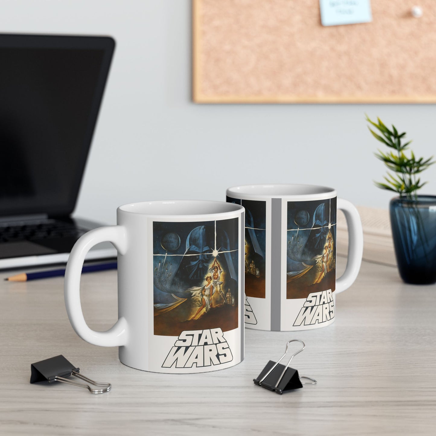 Star Wars Vintage Ceramic Mug | Gift for Fans, Collectors