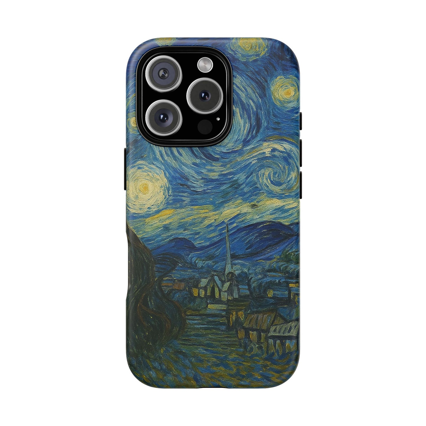 Starry Night Phone Case, Artistic Cell Phone Cover, Gift for Art Lovers, Unique Phone Accessory, Birthday Gift for Him/Her, Tough Cases