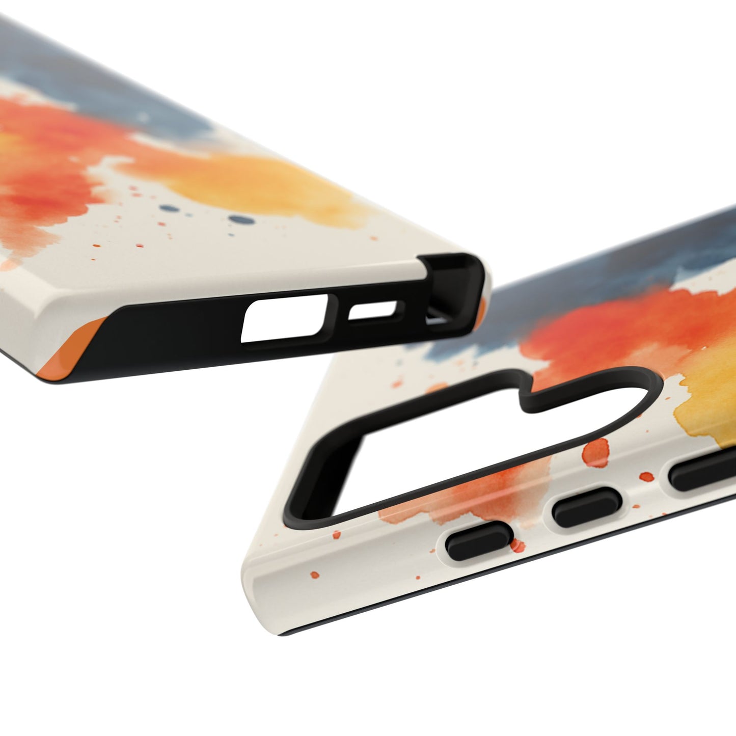 Watercolor Phone Case - Abstract Design, Tough Cases for Men & Women, Stylish Gift, Artistic Accessory for All Occasions