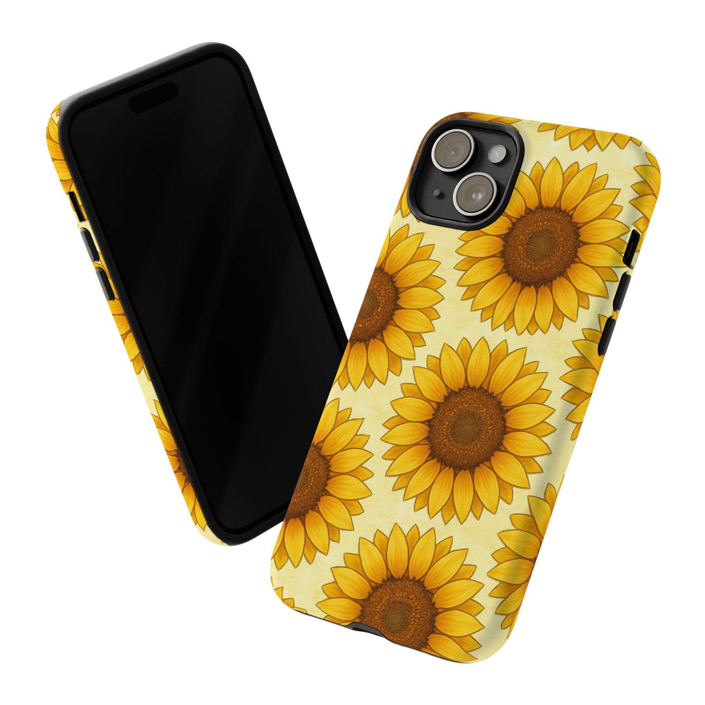 Sunflower Phone Cases - Tough Cases for Nature Lovers, Gift for Friends, Floral Design, Protective Case, Sunflower Decor