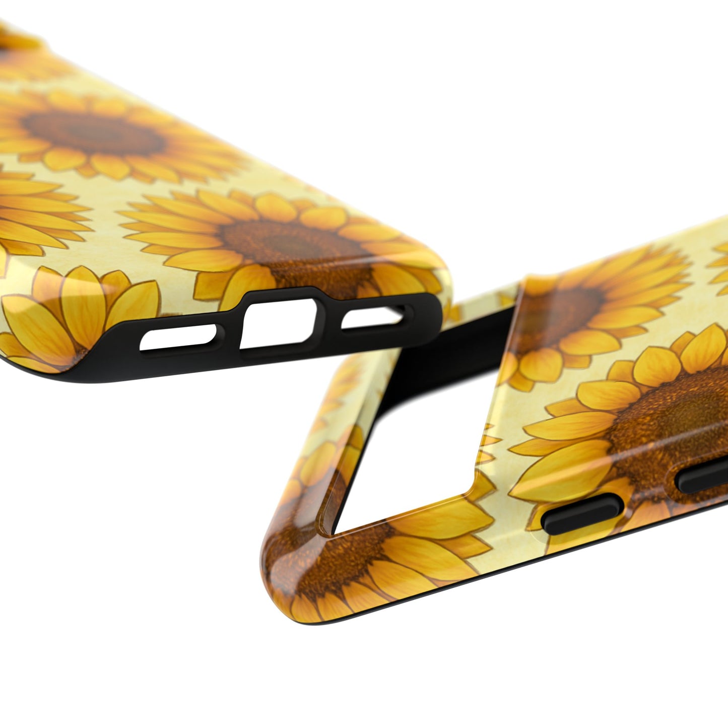 Sunflower Phone Cases - Tough Cases for Nature Lovers, Gift for Friends, Floral Design, Protective Case, Sunflower Decor