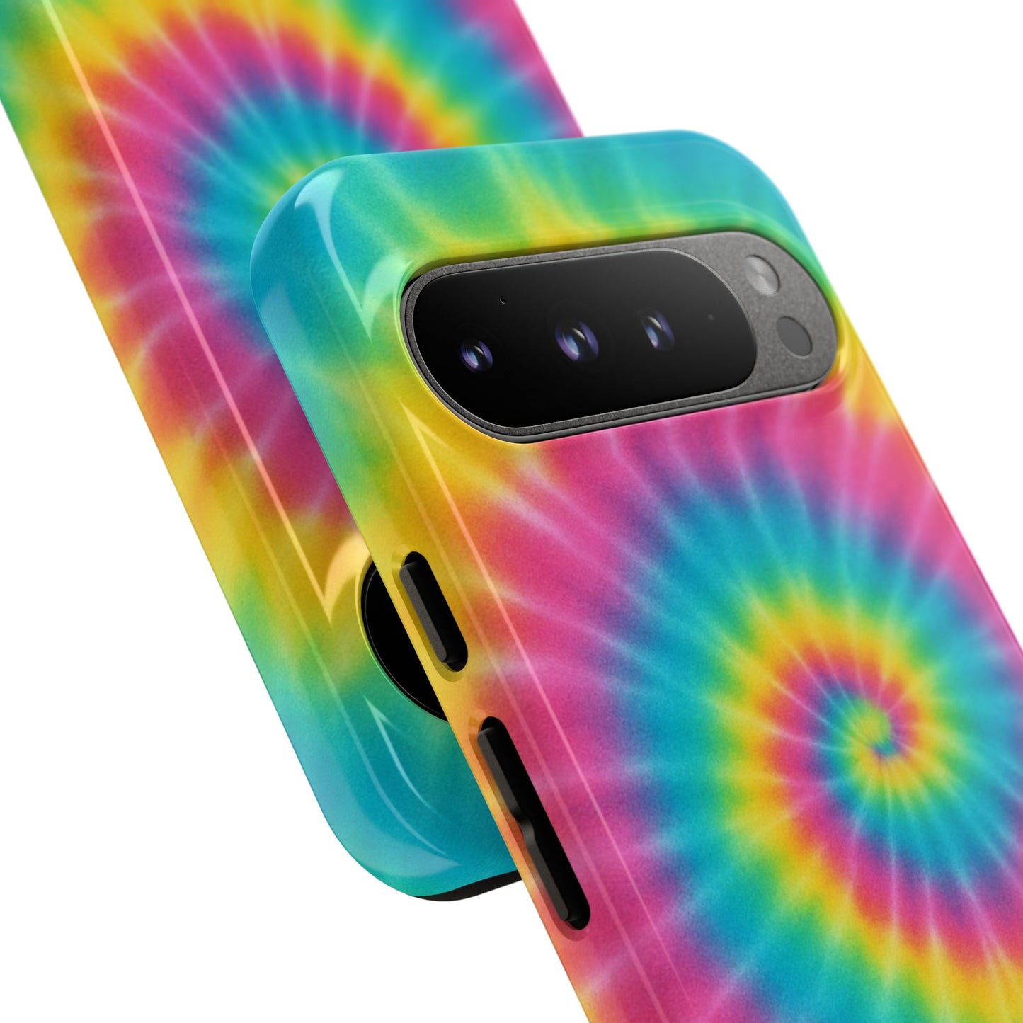 Colorful Tie-Dye Phone Case, Vibrant Phone Cover, Boho Style Accessory, Gift for Teens, Trendy Phone Accessories