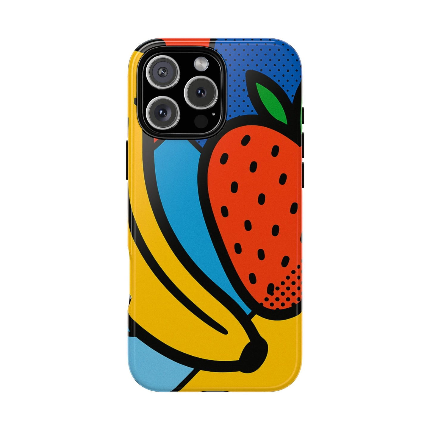 Colorful Fruit Phone Case - Tough Cases - Fun, Vibrant, Unique, Gifts for Friends, Summer Accessories, Trendy Phone Protector